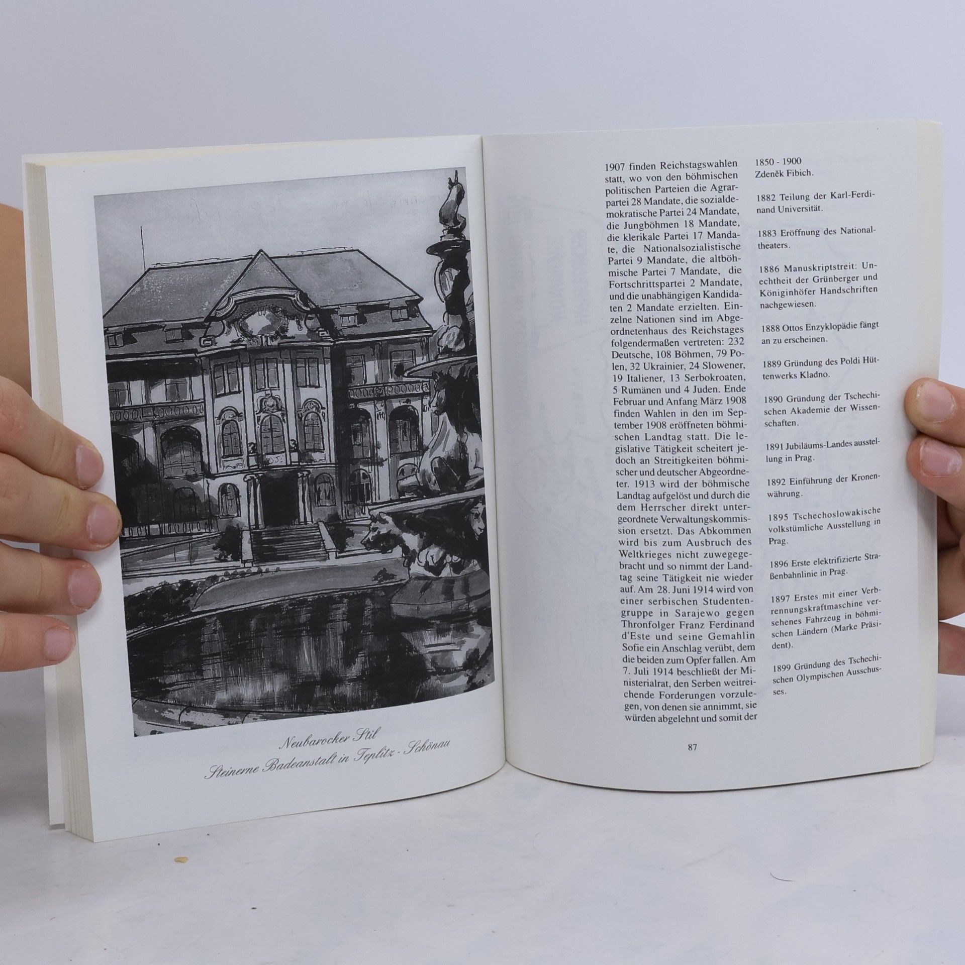 Jaroslav Krejčíř Böhmische Geschichte: chronologischer Űberblick