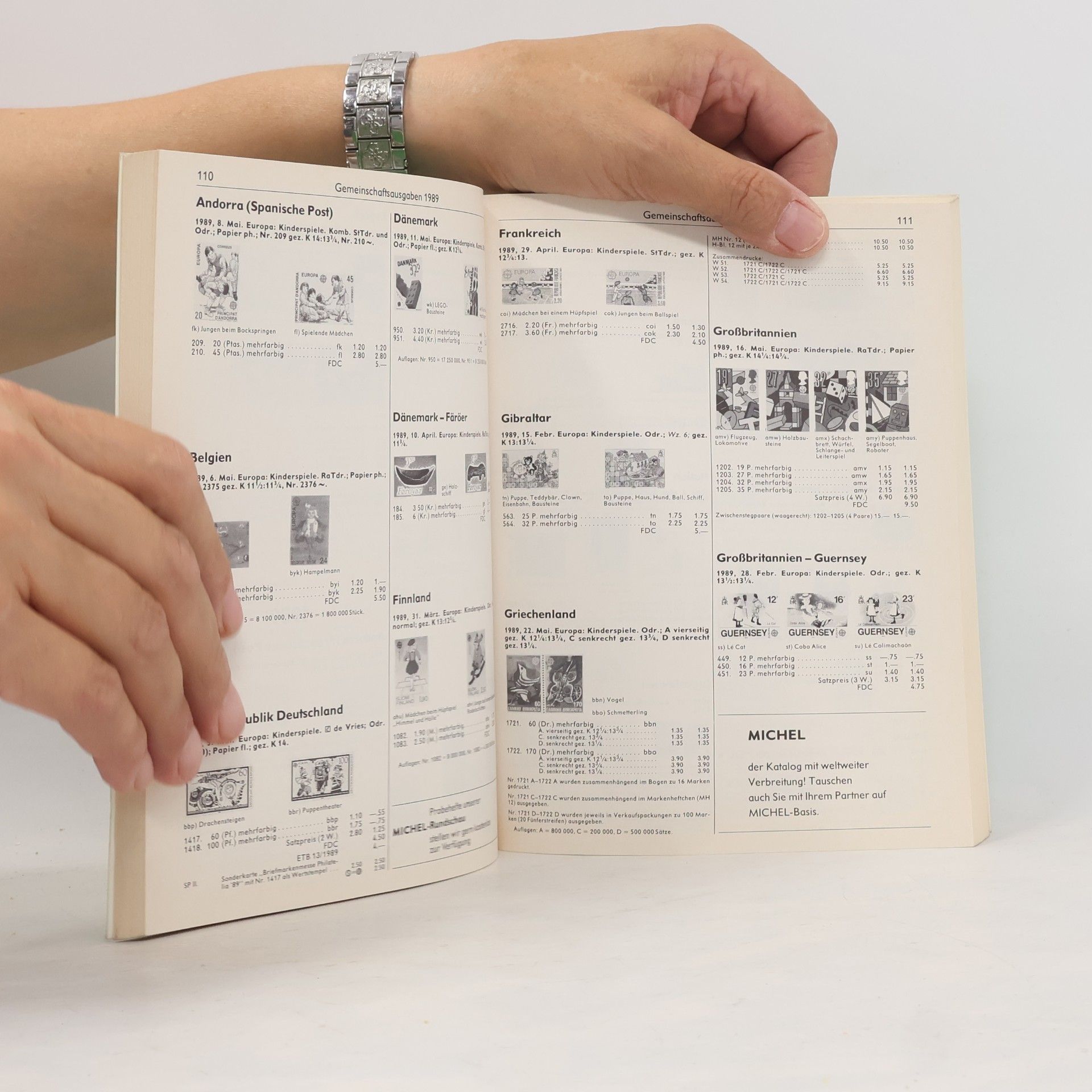 Various authors Michel CEPT/UNO-Katalog 1990/91