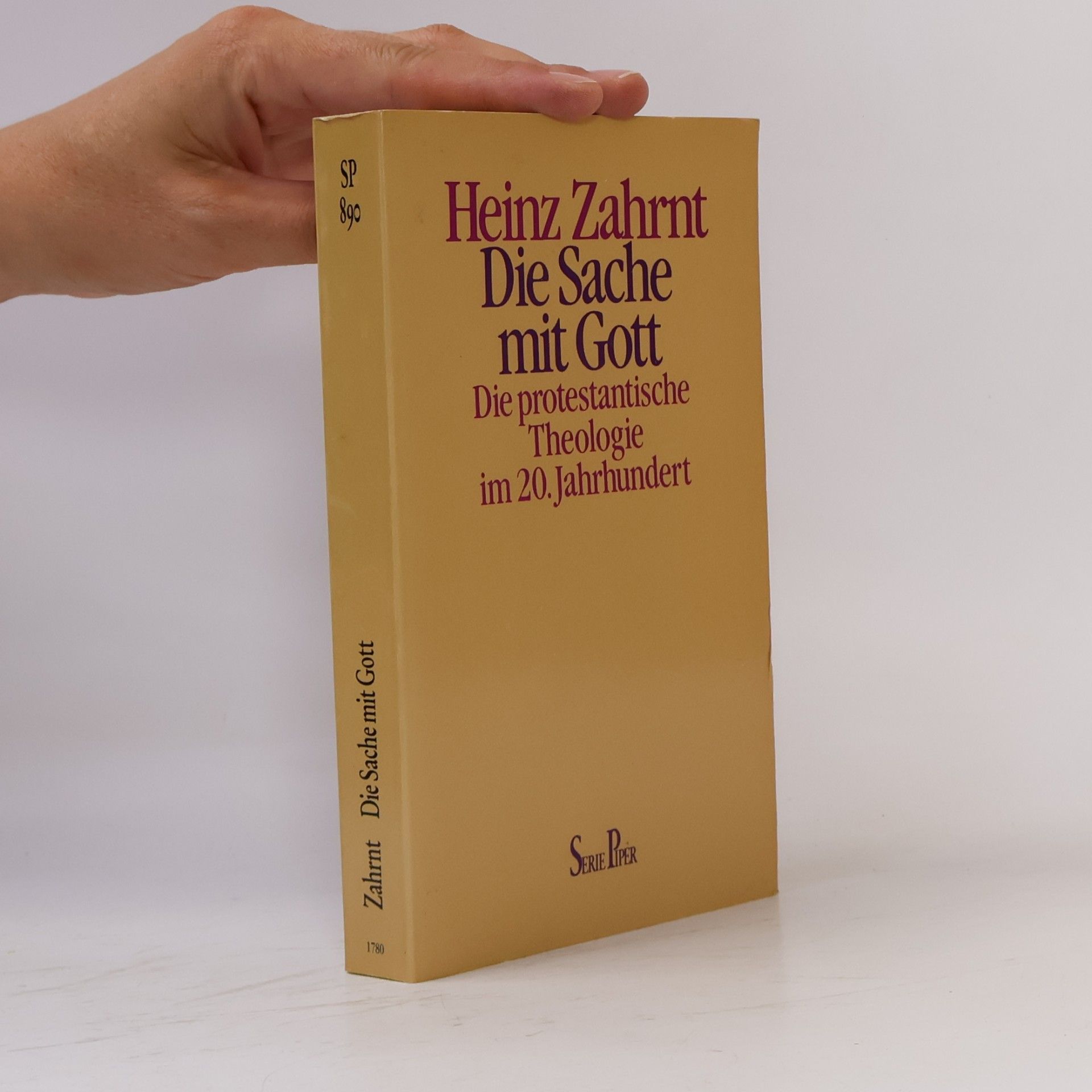 Heinz Zahrnt Serie Piper: Die Sache mit Gott