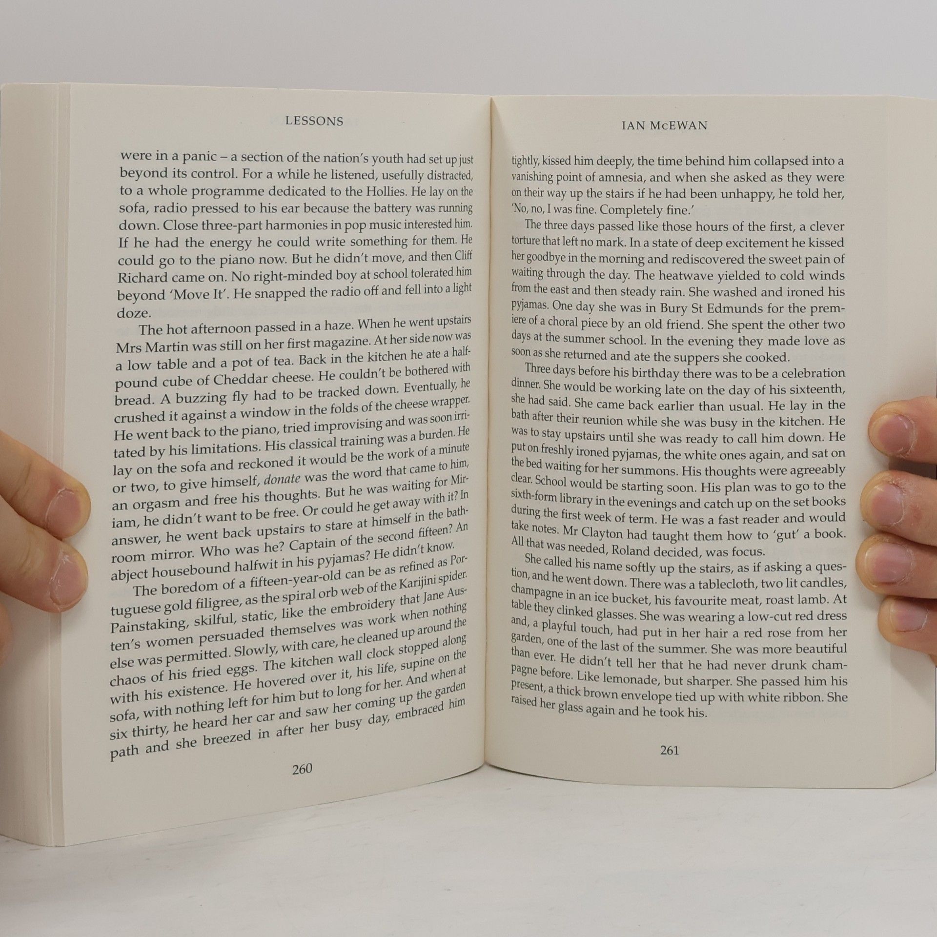 Ian McEwan Lessons