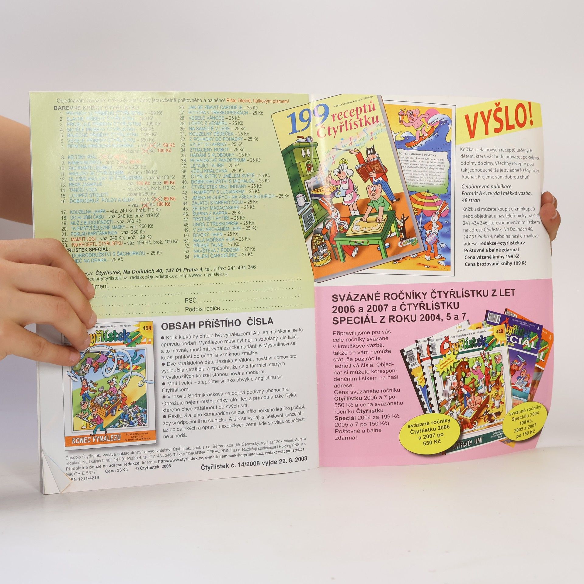Autorenkollektiv Čtyřlístek 453, 13/2008. Zapomněnka