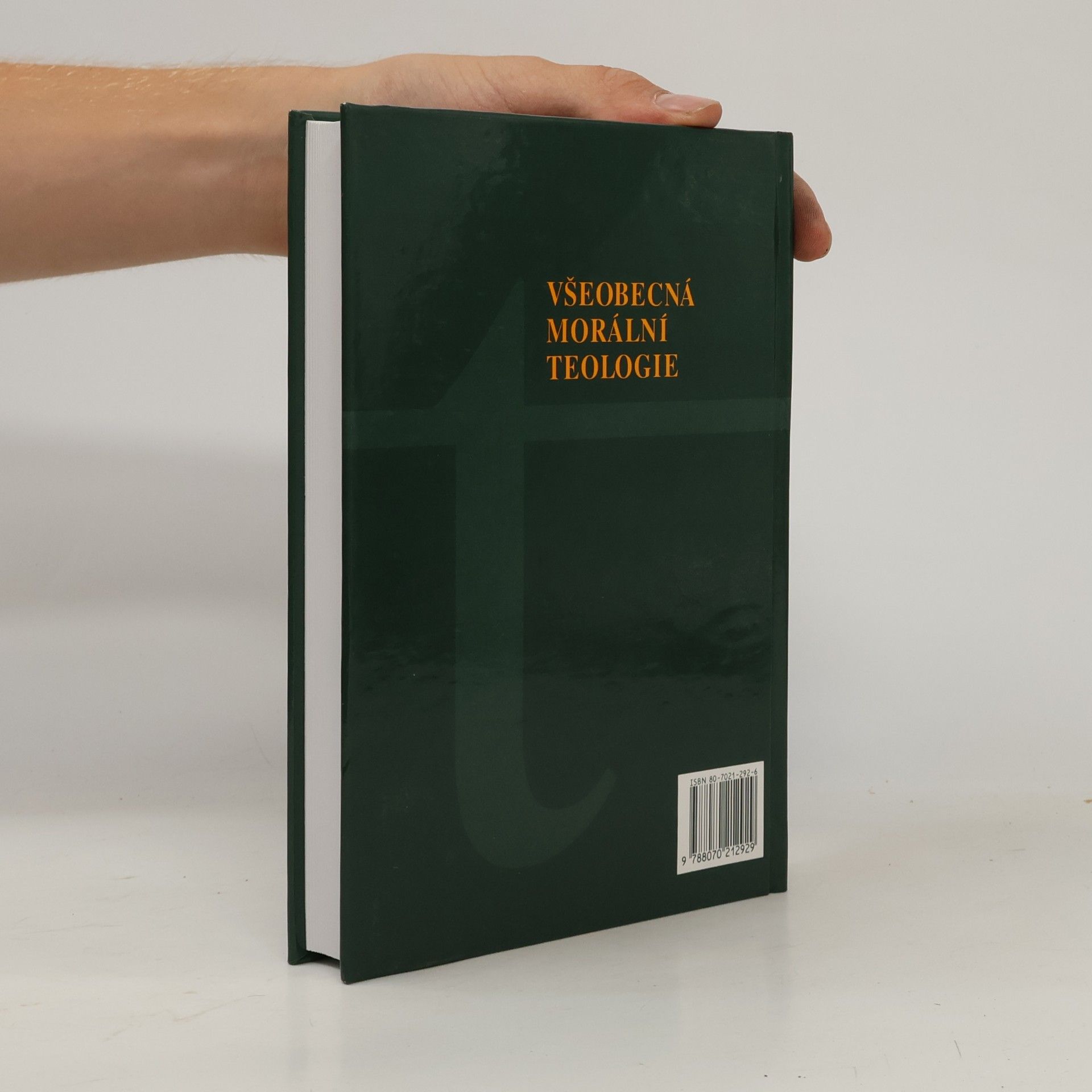 Helmut Weber Všeobecná morální teologie
