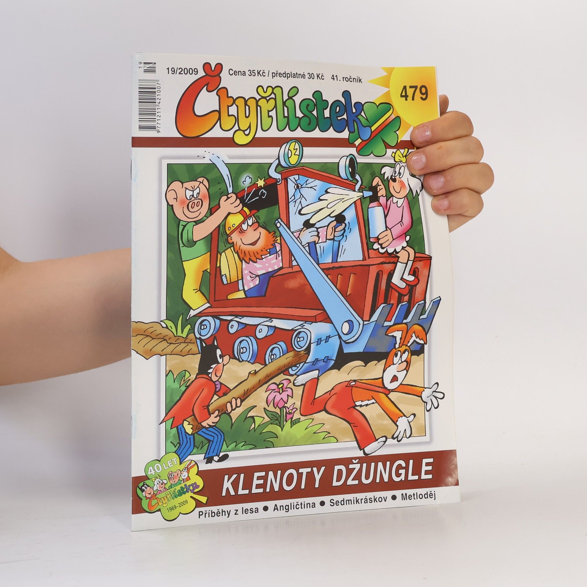 Autorenkollektiv Čtyřlístek 479, 19/2009. Klenoty džungle