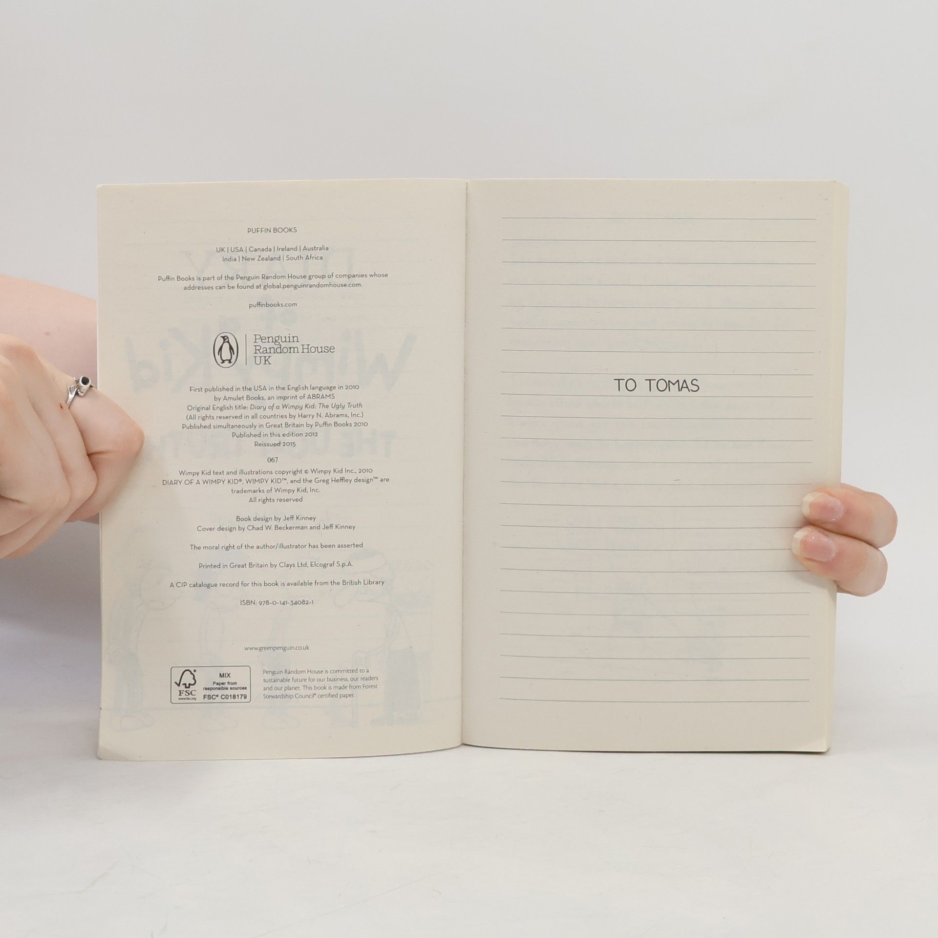 Jeff Kinney Diary of a Wimpy Kid. The Ugly Truth
