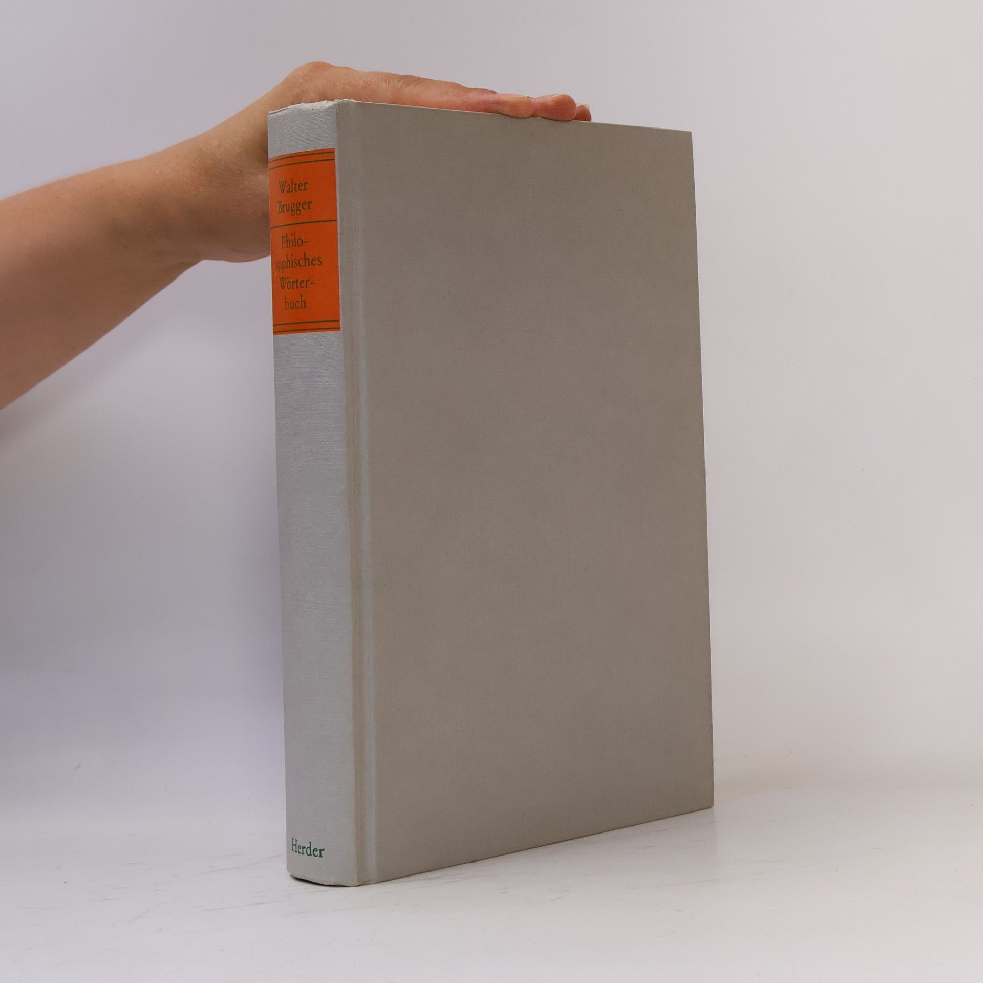 Walter Brugger Philosophisches Wörterbuch