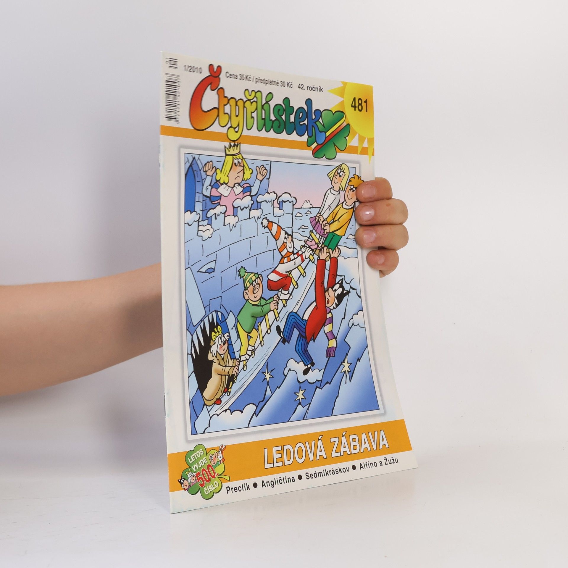 AA.VV. Čtyřlístek 481. Ledová zábava
