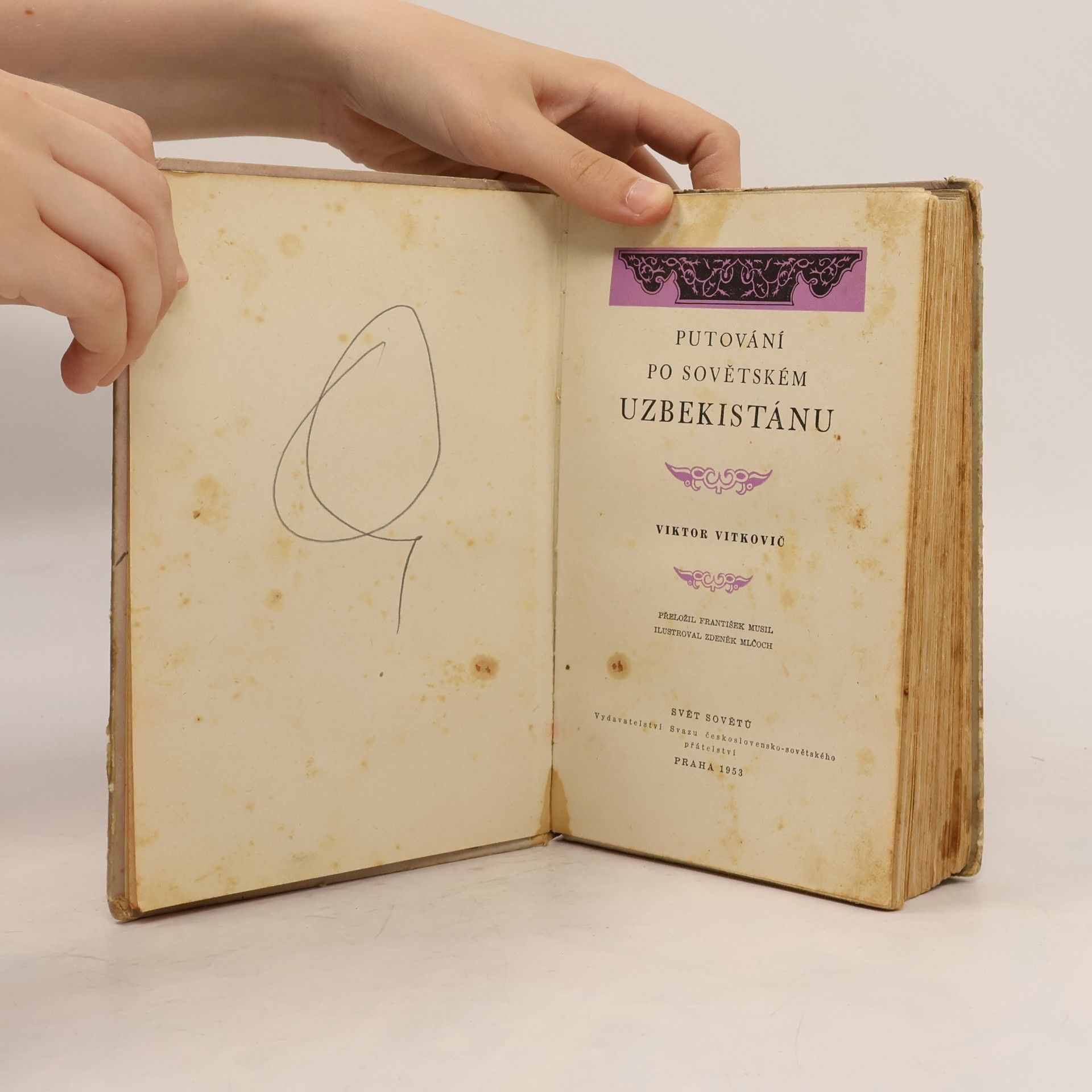 Viktor Vitkovič Putování po Sovětském Uzbekistánu