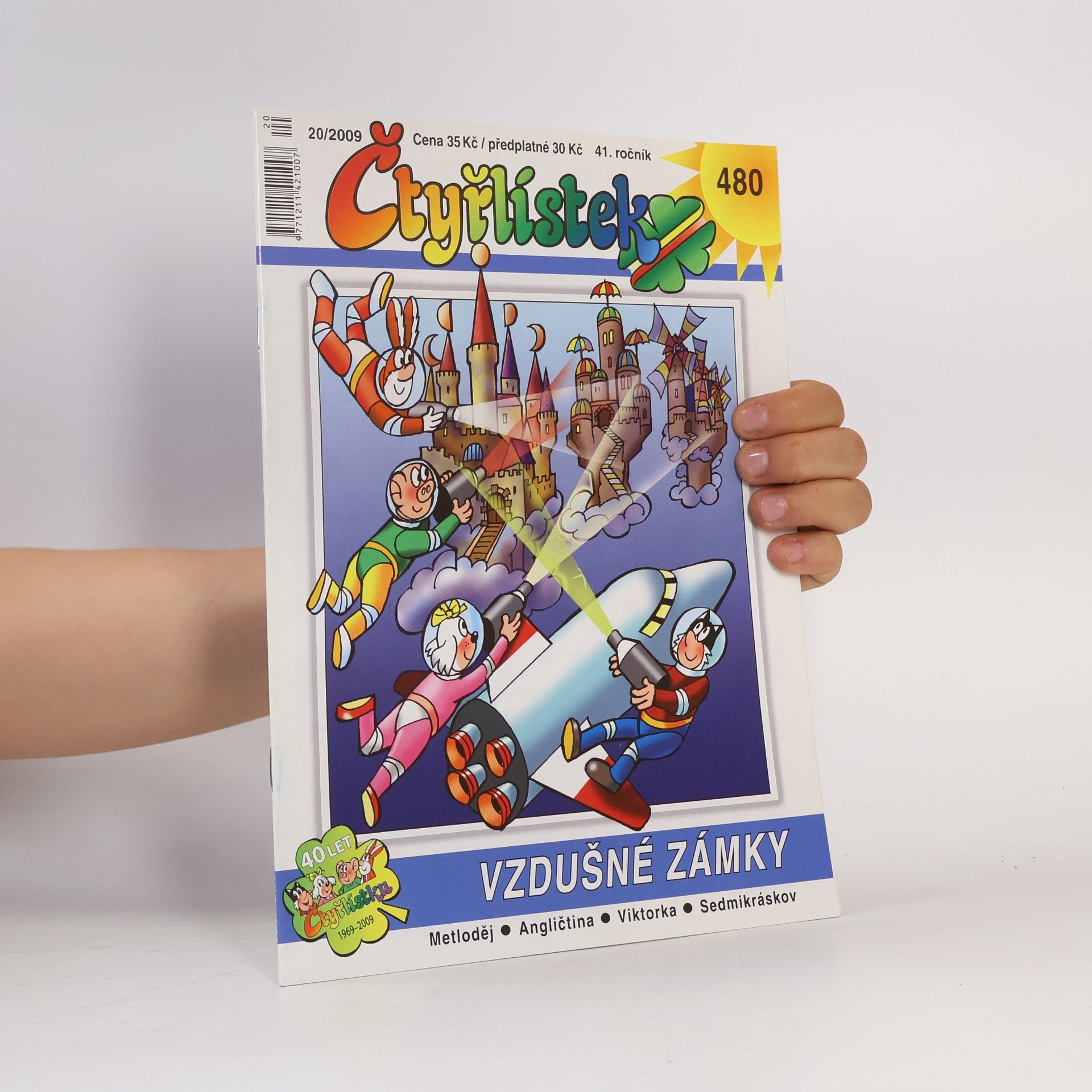 AA.VV. Čtyřlístek 480. 20/2009. Vzdušné zámky