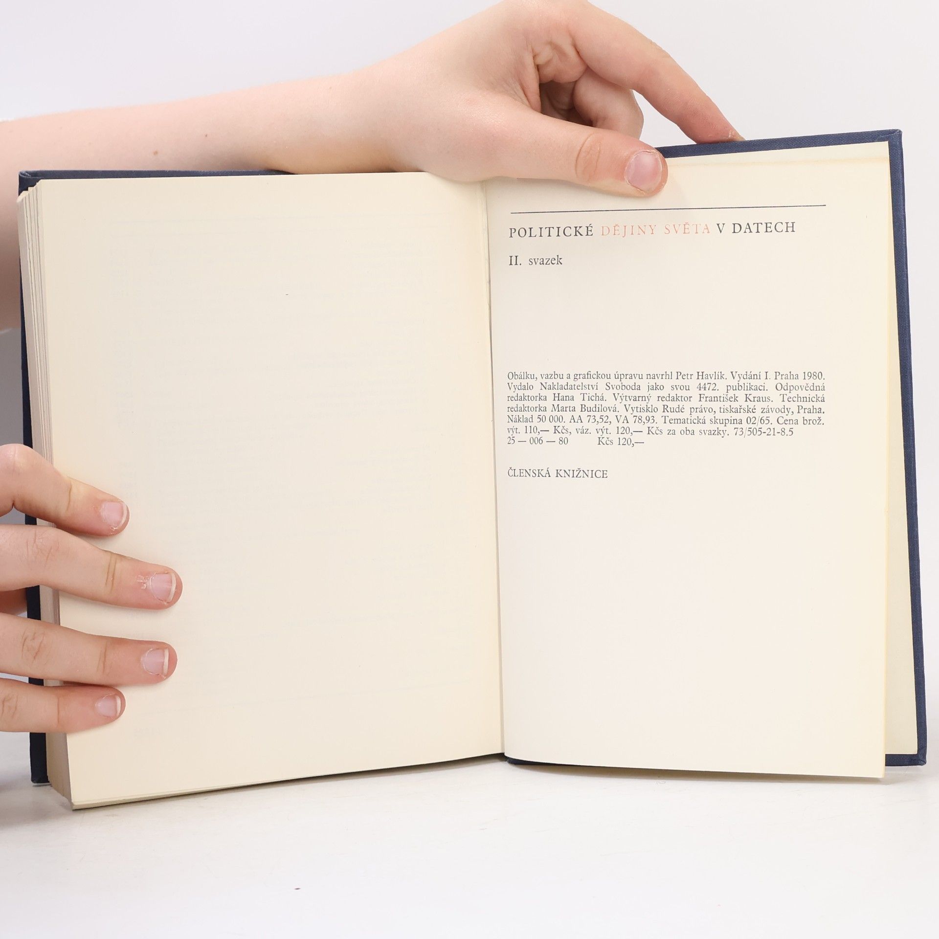 Autores varios Politické dějiny světa v datech II.