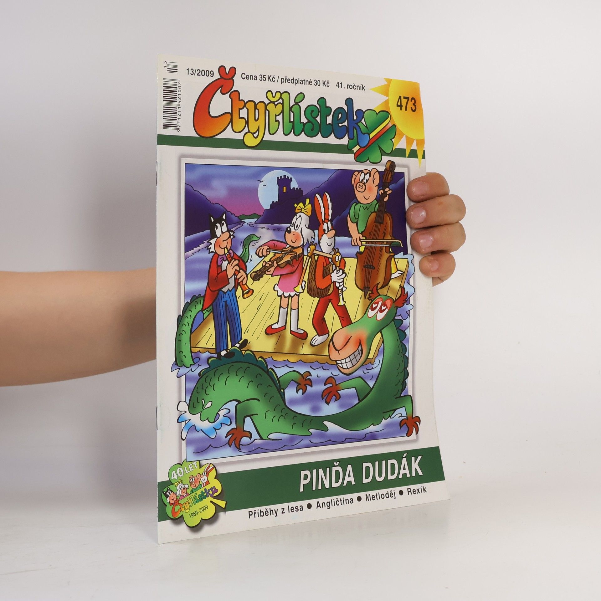 AA.VV. Čtyřlístek 473, 13/2009. Pinďa dudák
