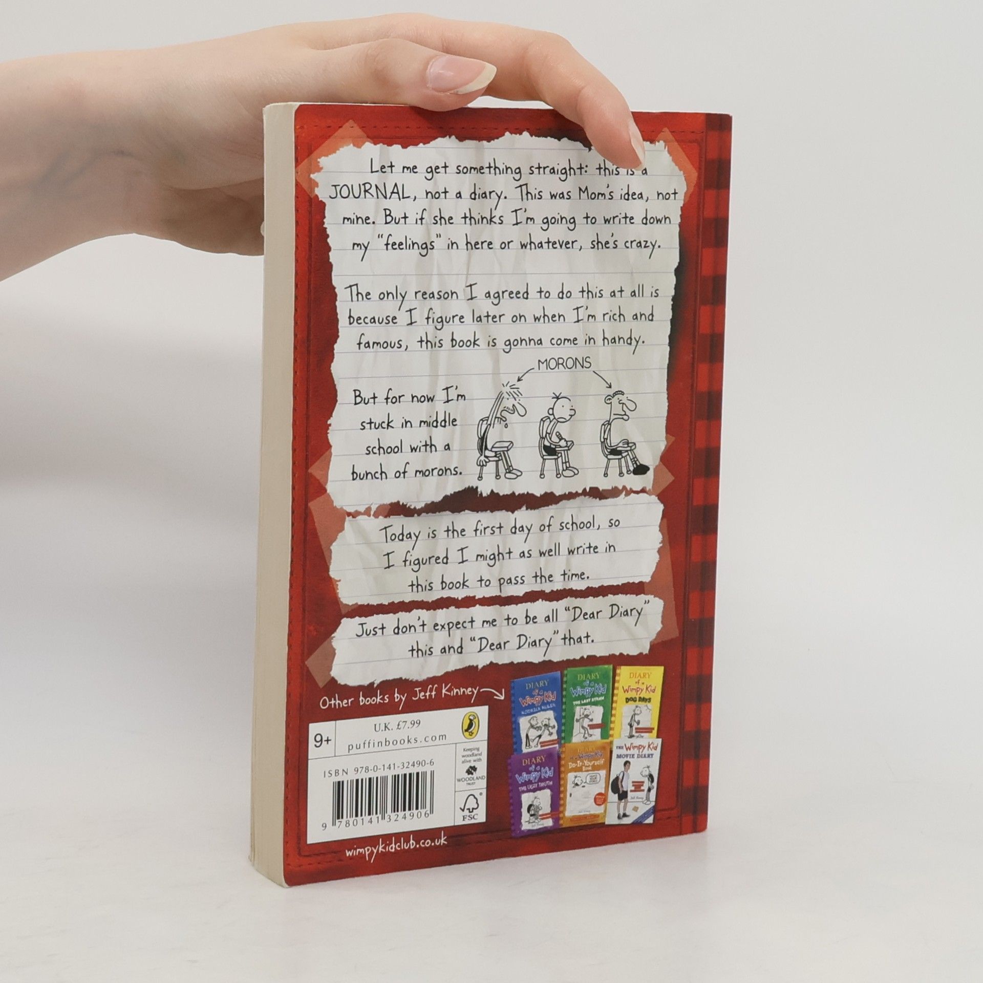 Jeff Kinney Diary of a Wimpy Kid 1