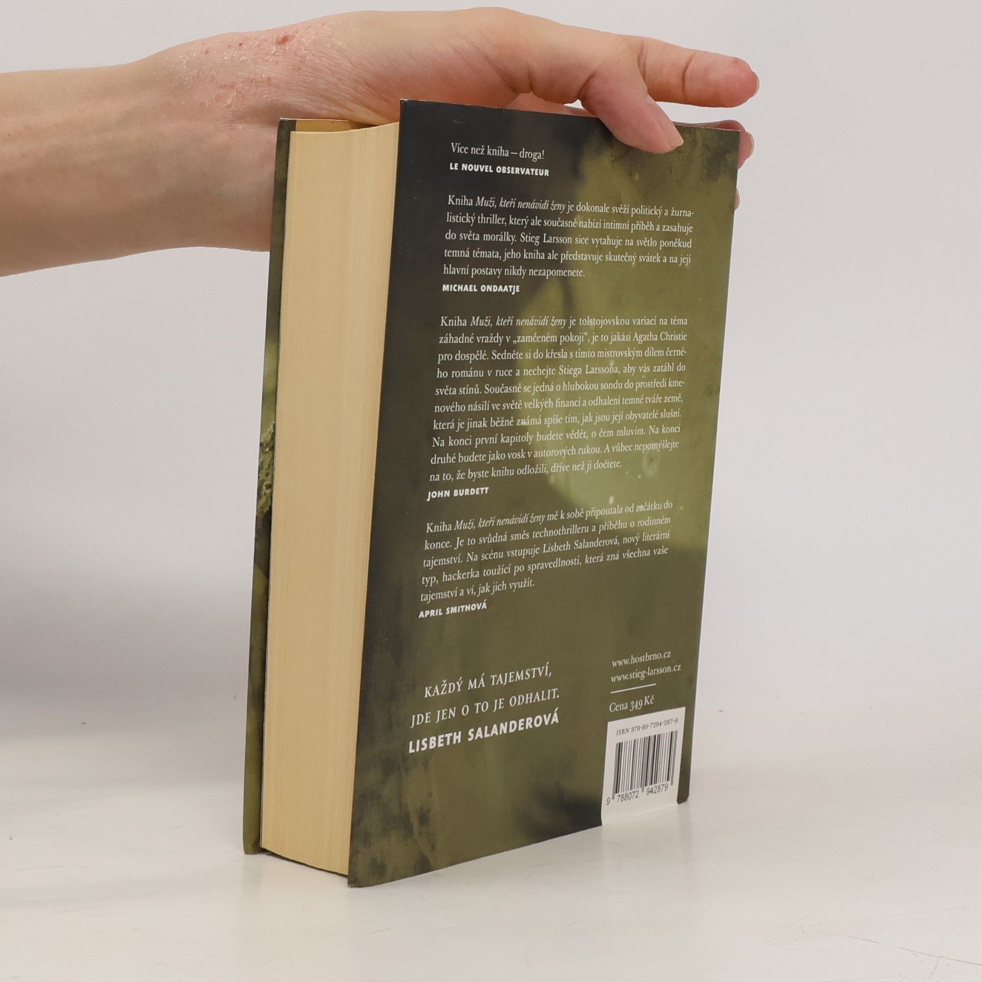 Stieg Larsson Muži, kteří nenávidí ženy