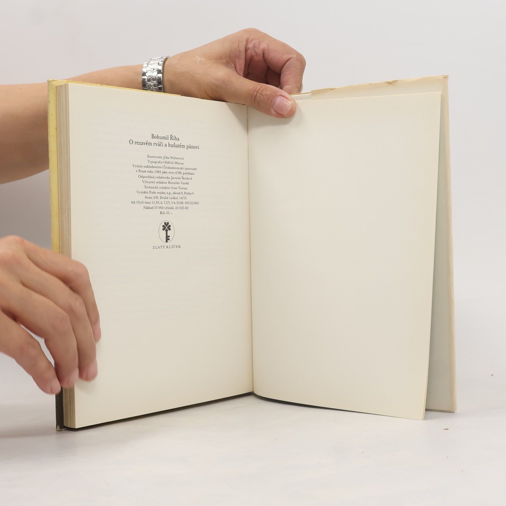 Bohumil Říha O rezavém rváči a huňatém pánovi