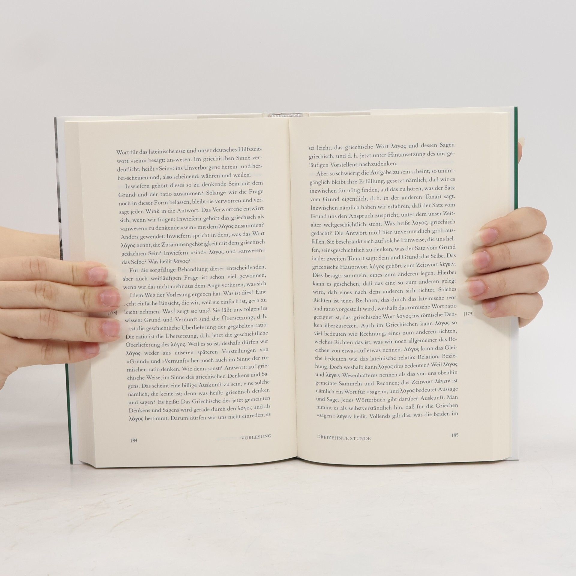 Martin Heidegger Kleine Schriften - 3: Der Satz vom Grund