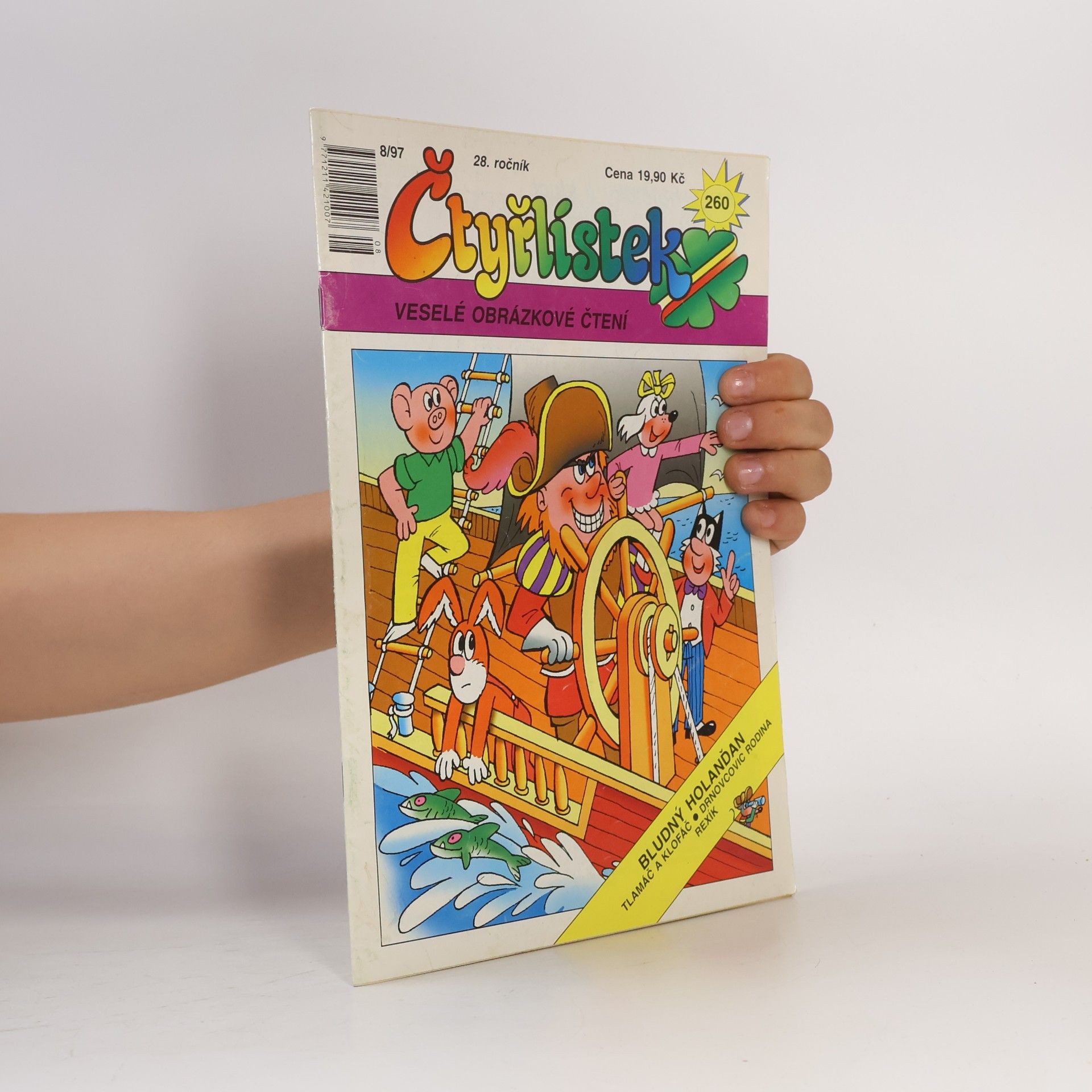 AA.VV. Čtyřlístek 260. 8/1997. Bludný Holanďan