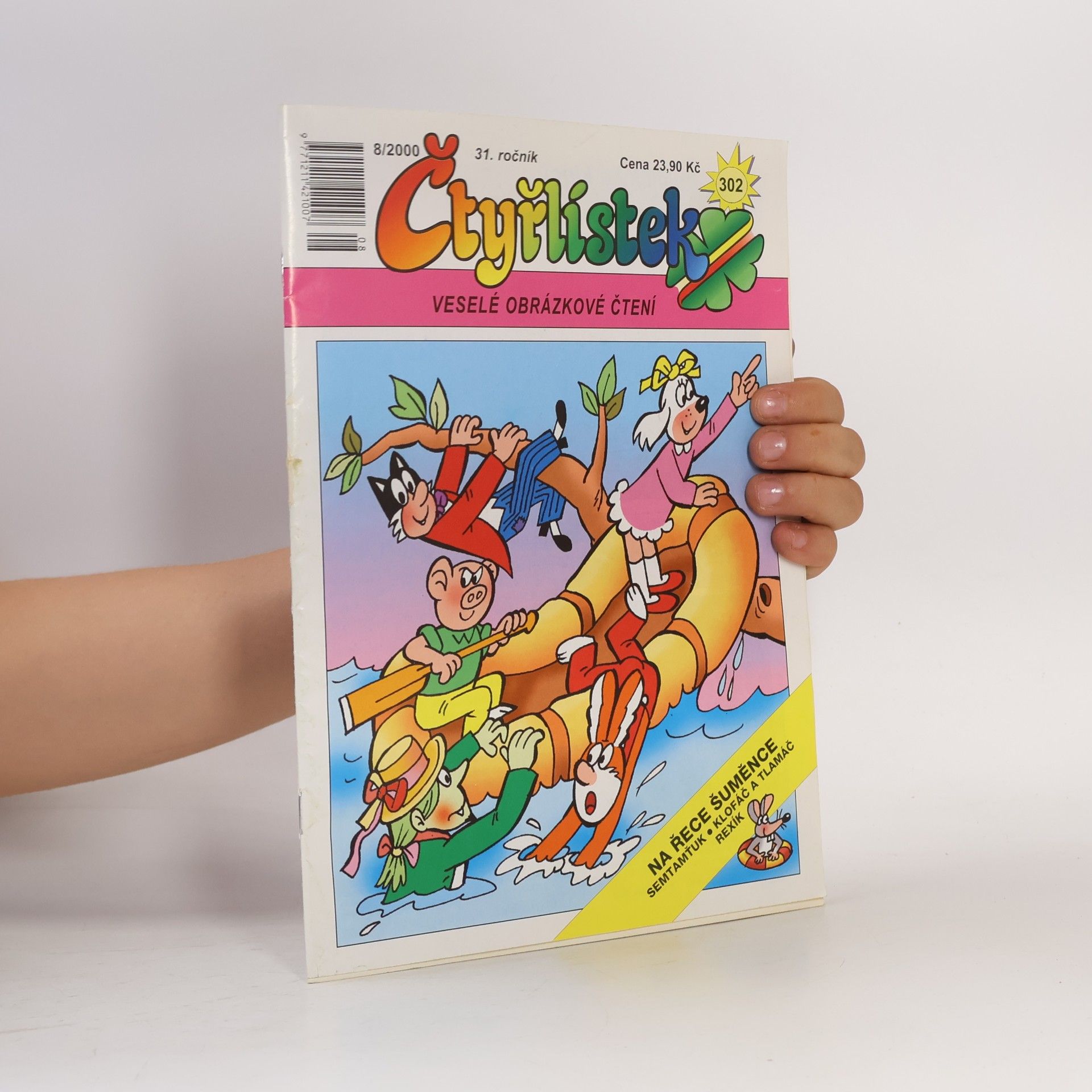 AA.VV. Čtyřlístek 302. 8/2000
