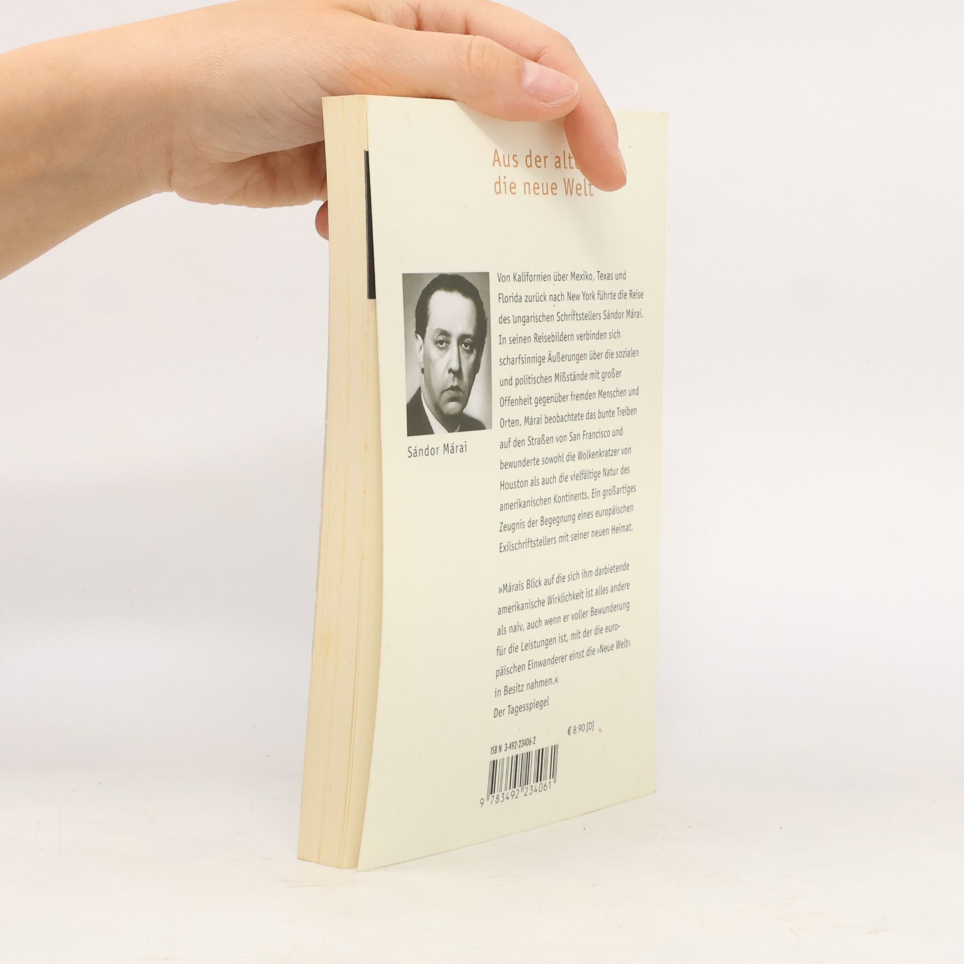 Sándor Márai Der Wind kommt vom Westen