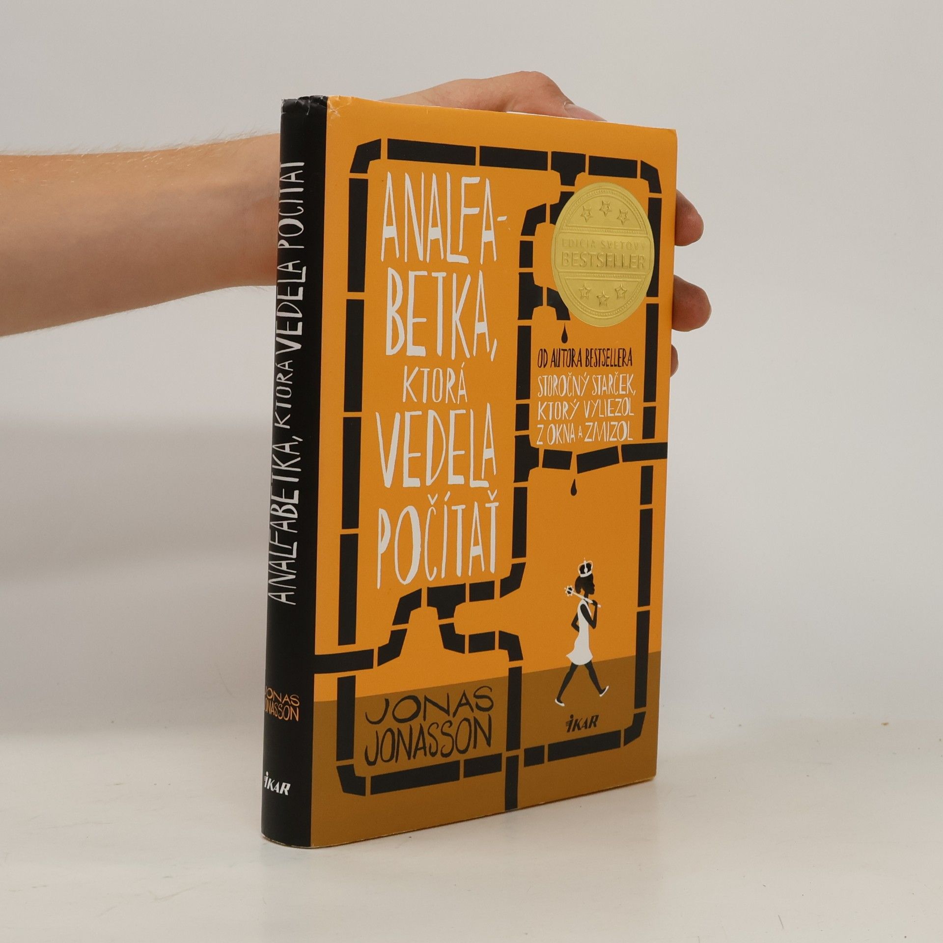 Jonas Jonasson Analfabetka, ktorá vedela počítať