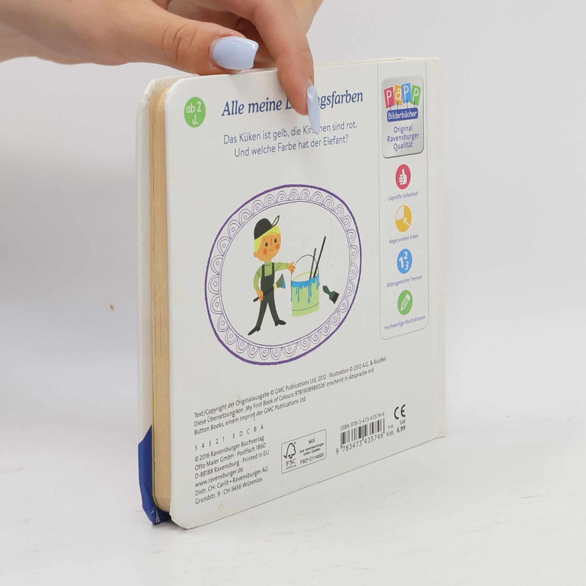 Alain Grée Mein erstes Buch Farben