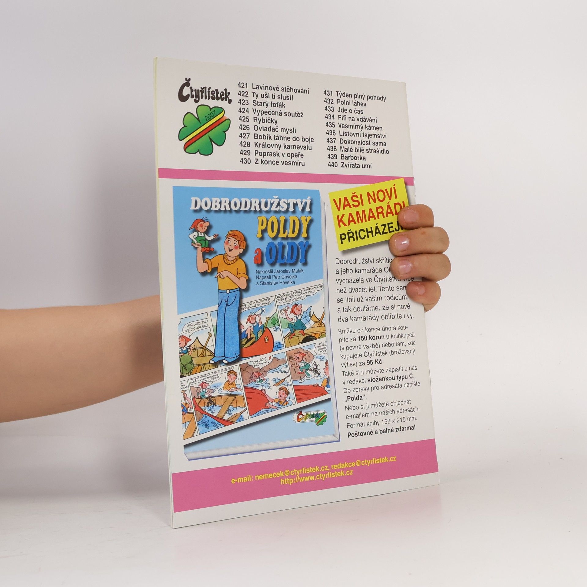 Autorenkollektiv Čtyřlístek 3/2007 423. Starý foťák
