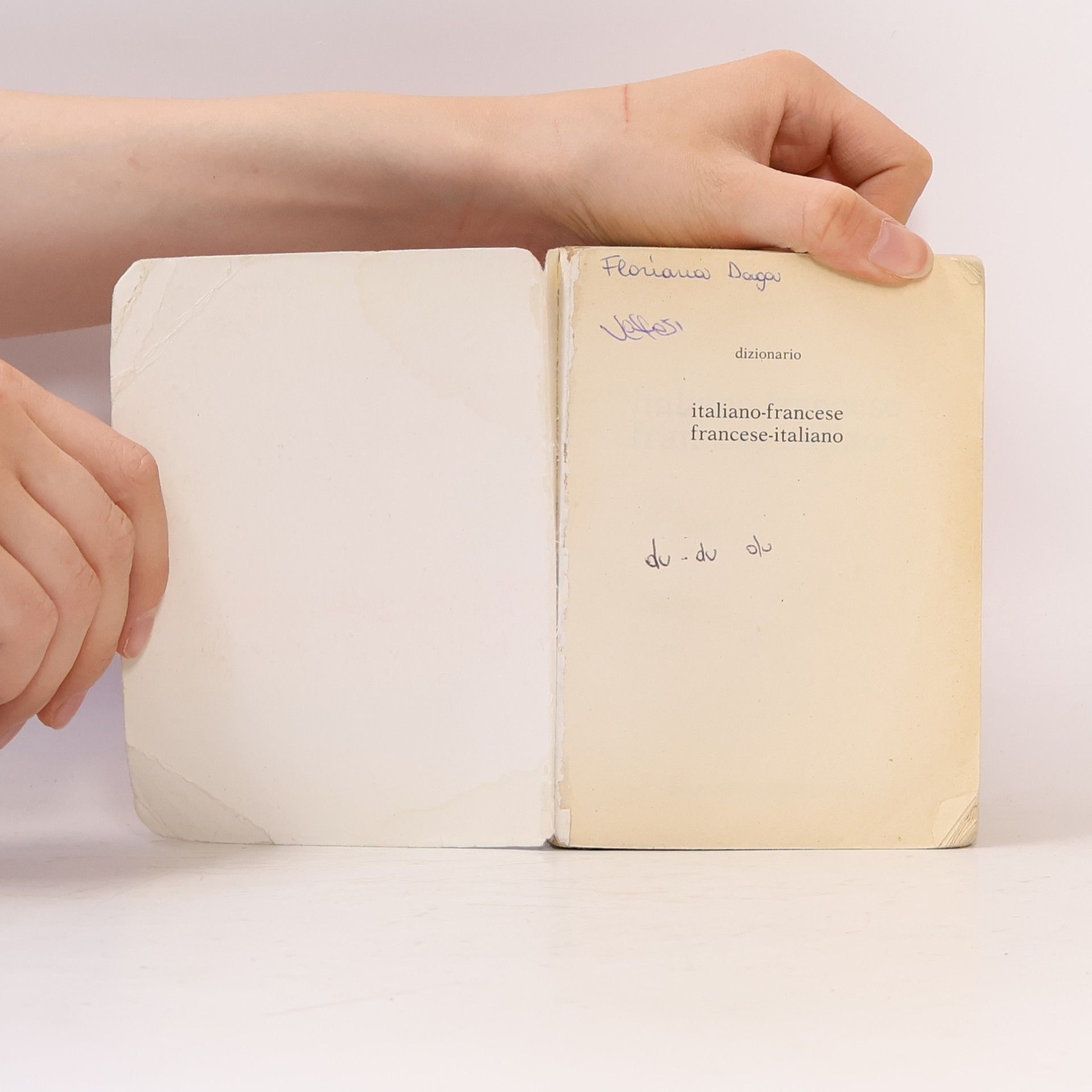 Dizionario Italiano Francese Italiano