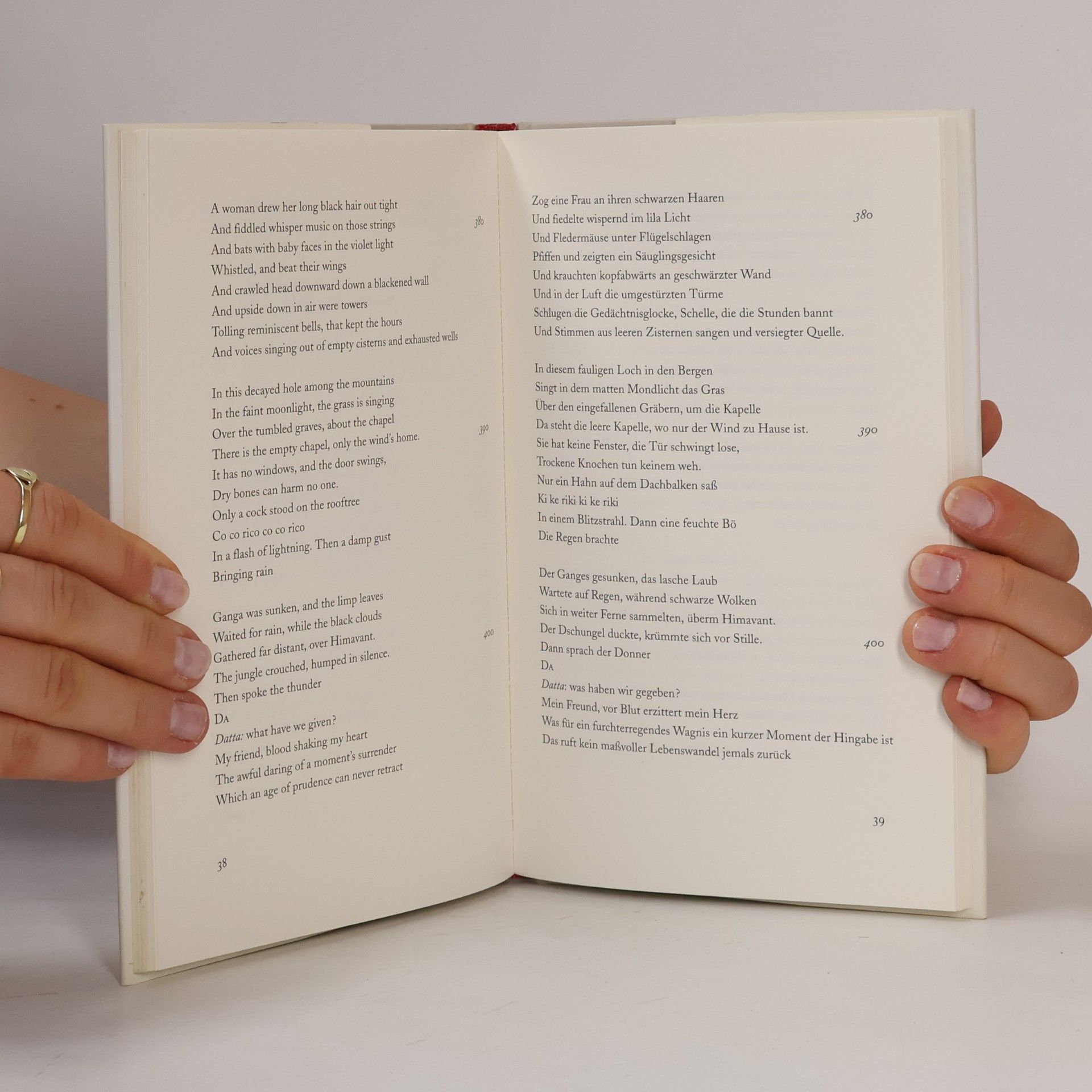 T. S. Eliot Das öde Land. The Waste Land