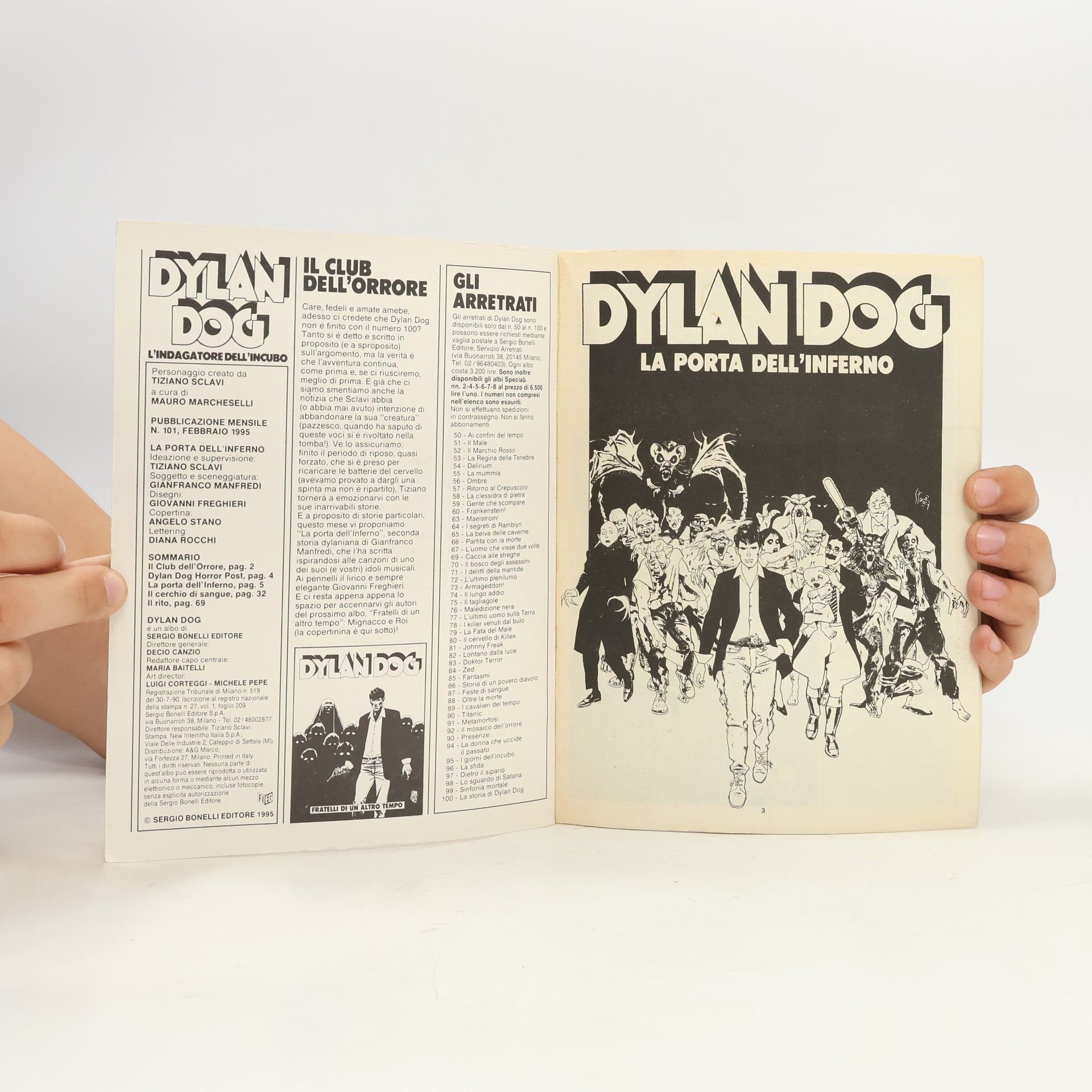 Autorenkollektiv Dylan Dog 101. La Porta dell’Inferno