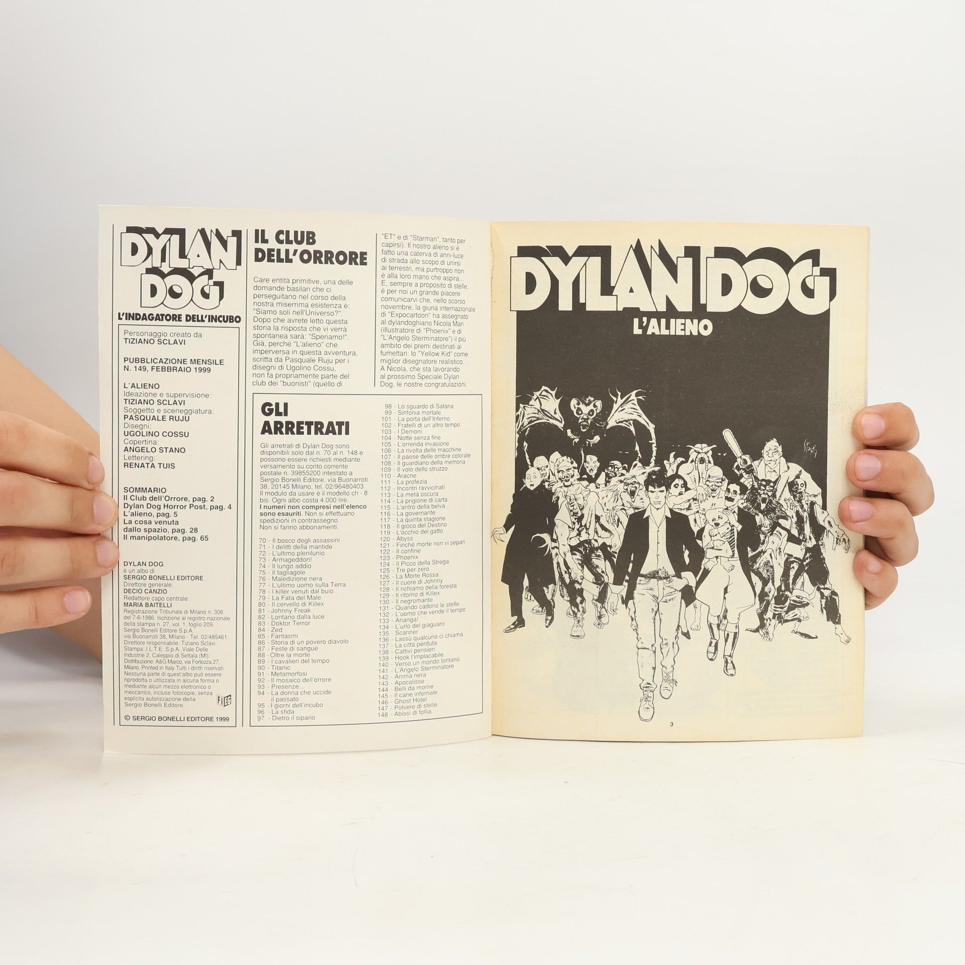 AA.VV. Dylan Dog 149