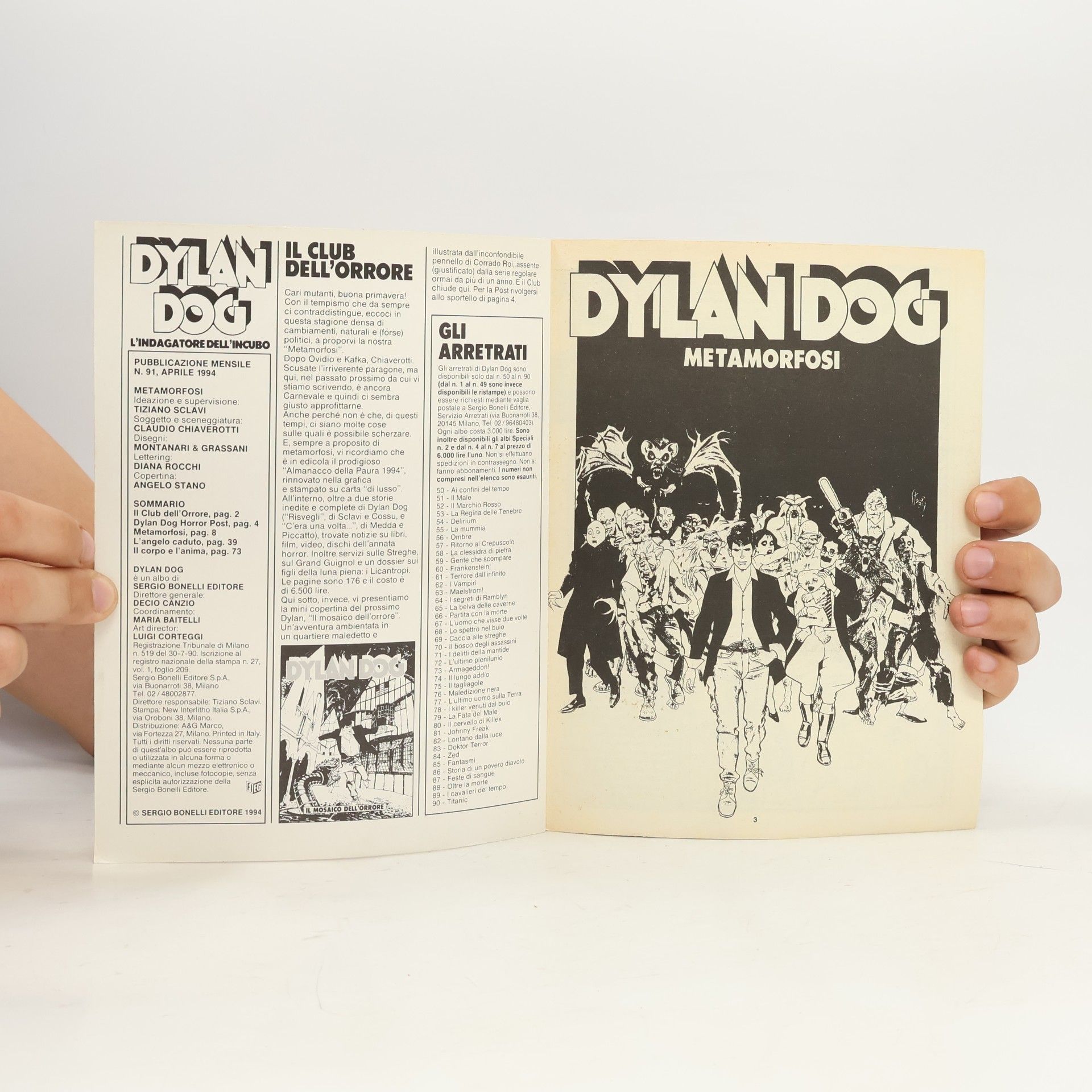AA.VV. Dylan Dog 91