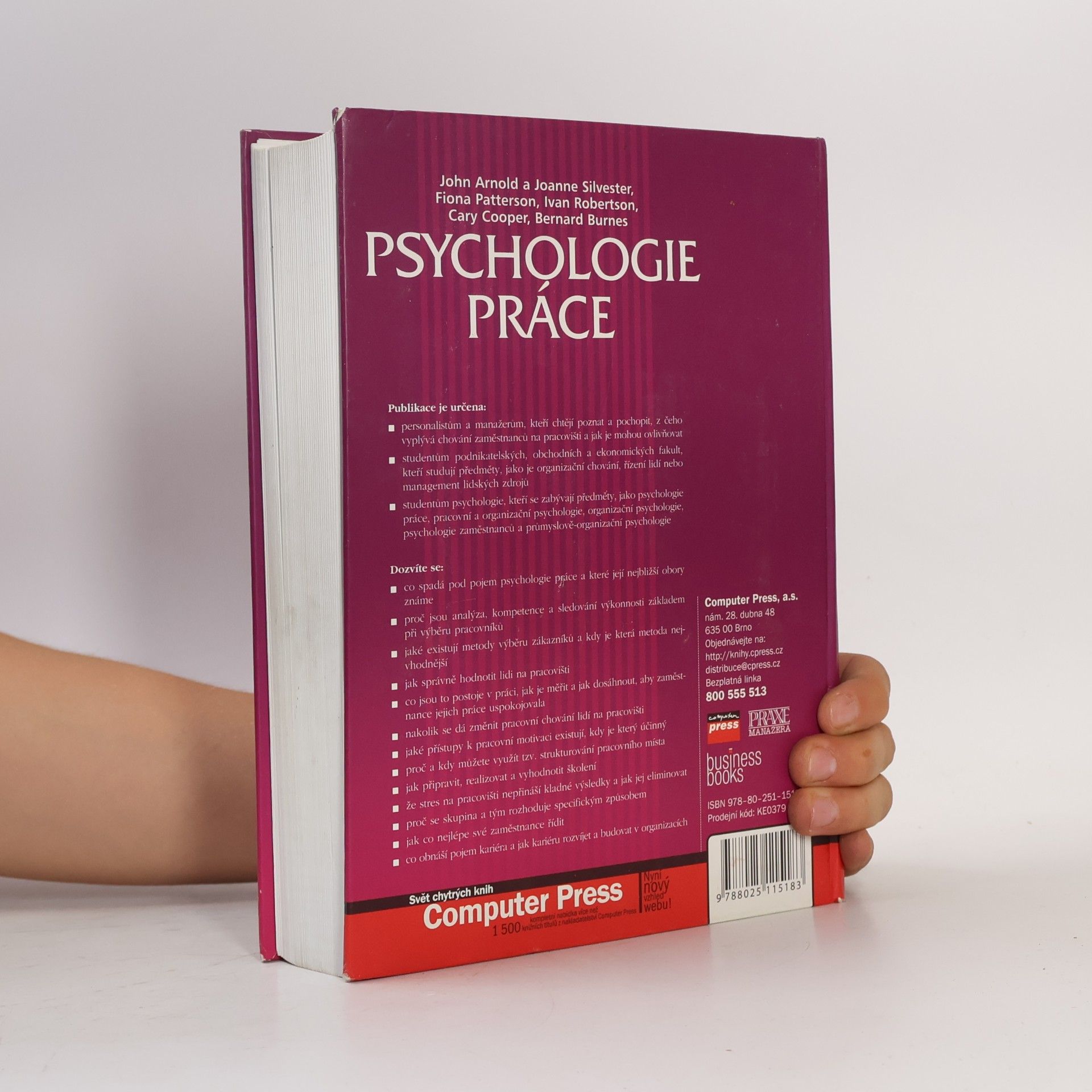 Auteurscollectief Psychologie práce