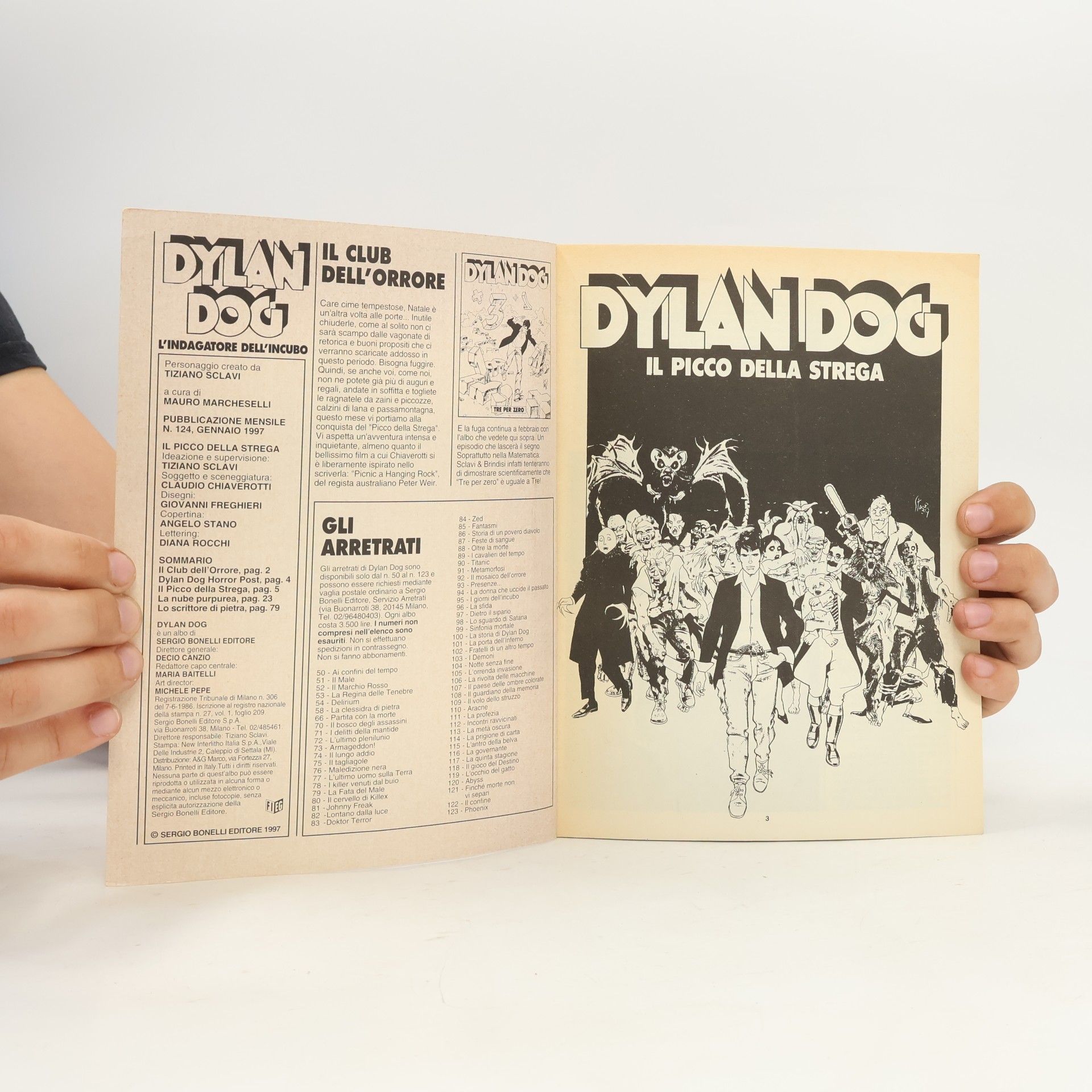 AA.VV. Dylan Dog 124. Il picco della strega