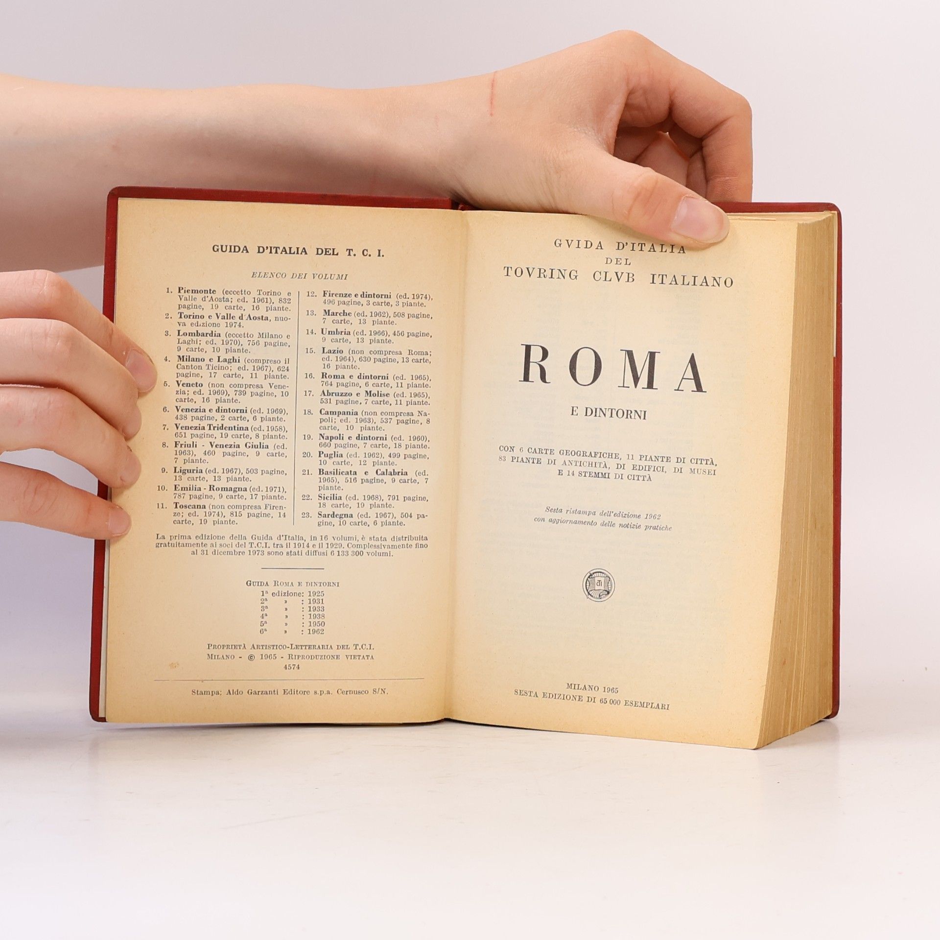 Kolektiv autorů Guida d'Italia. Roma e dintorni