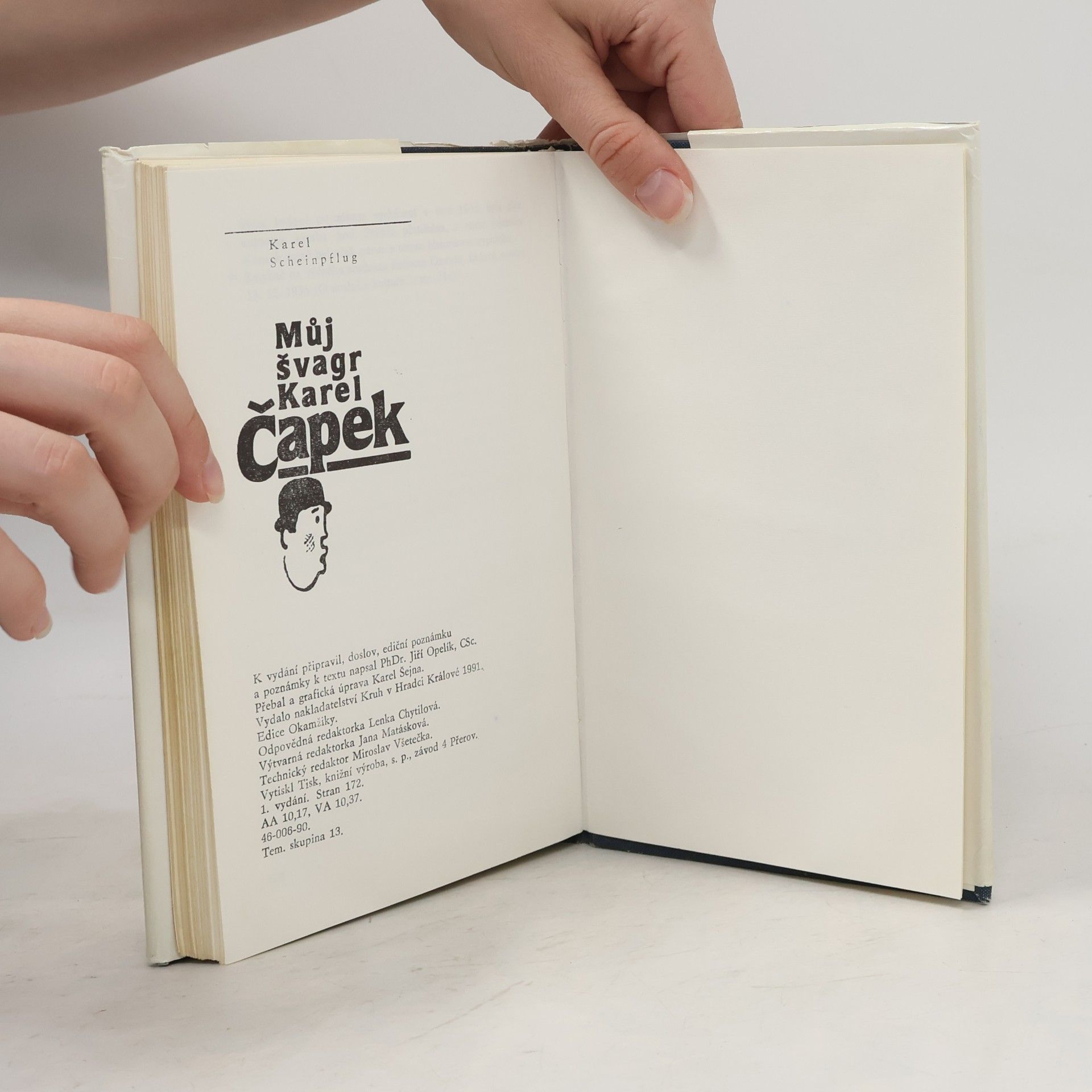Karel Scheinpflug Můj švagr Karel Čapek