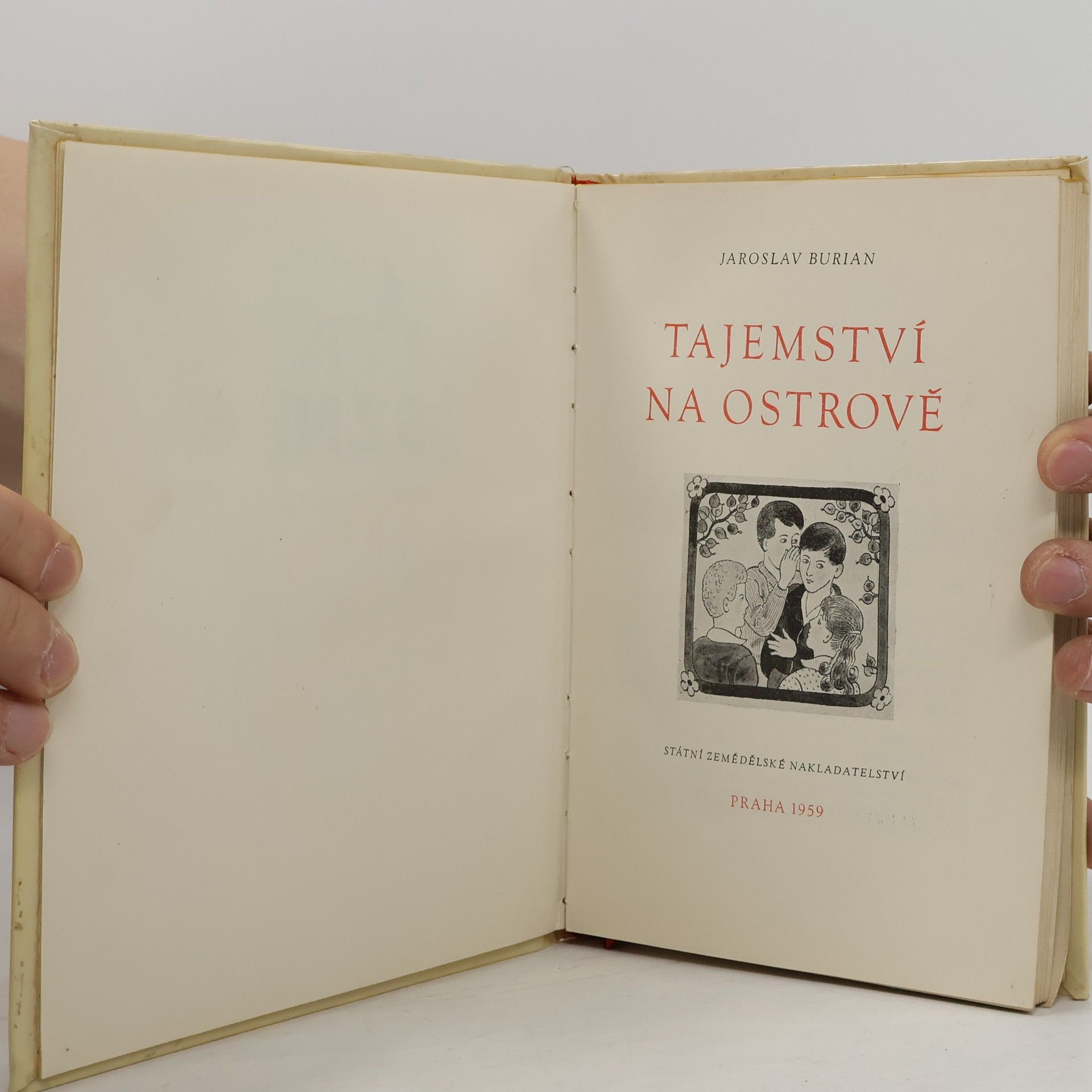 Jaroslav Burian Tajemství na ostrově