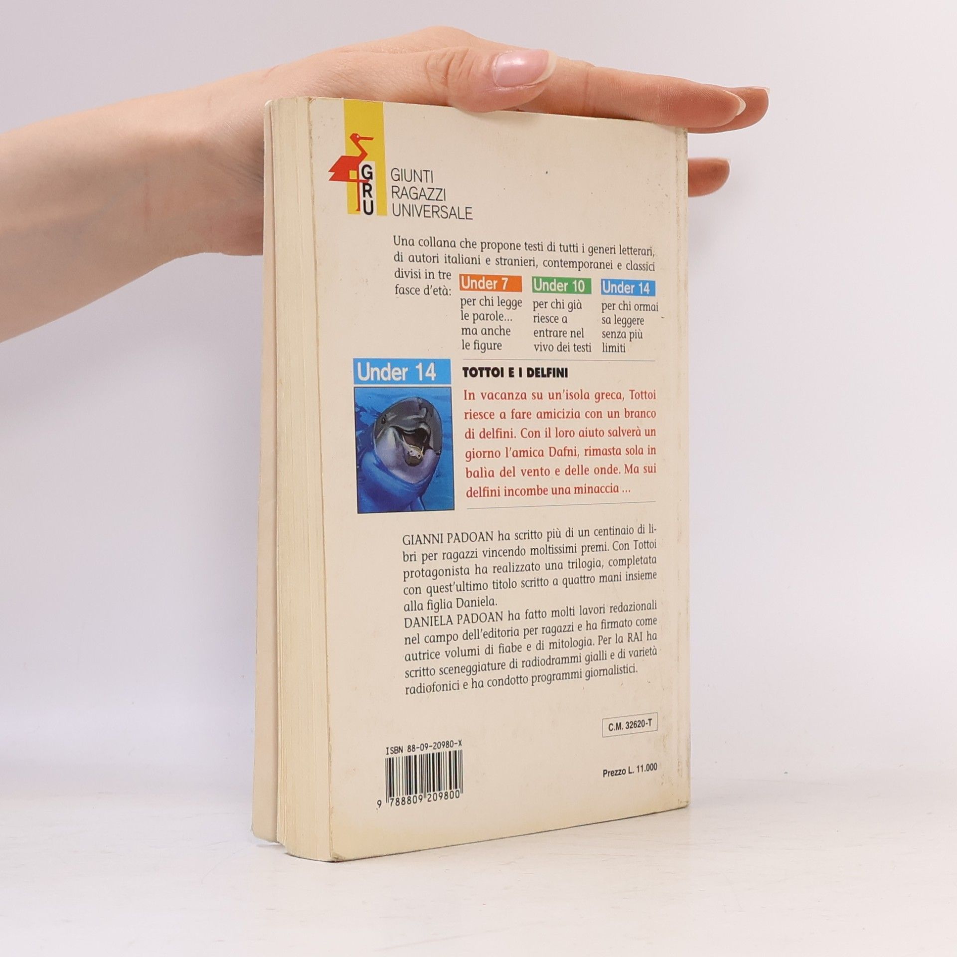 Gianni Padoan Tottoi e i delfini