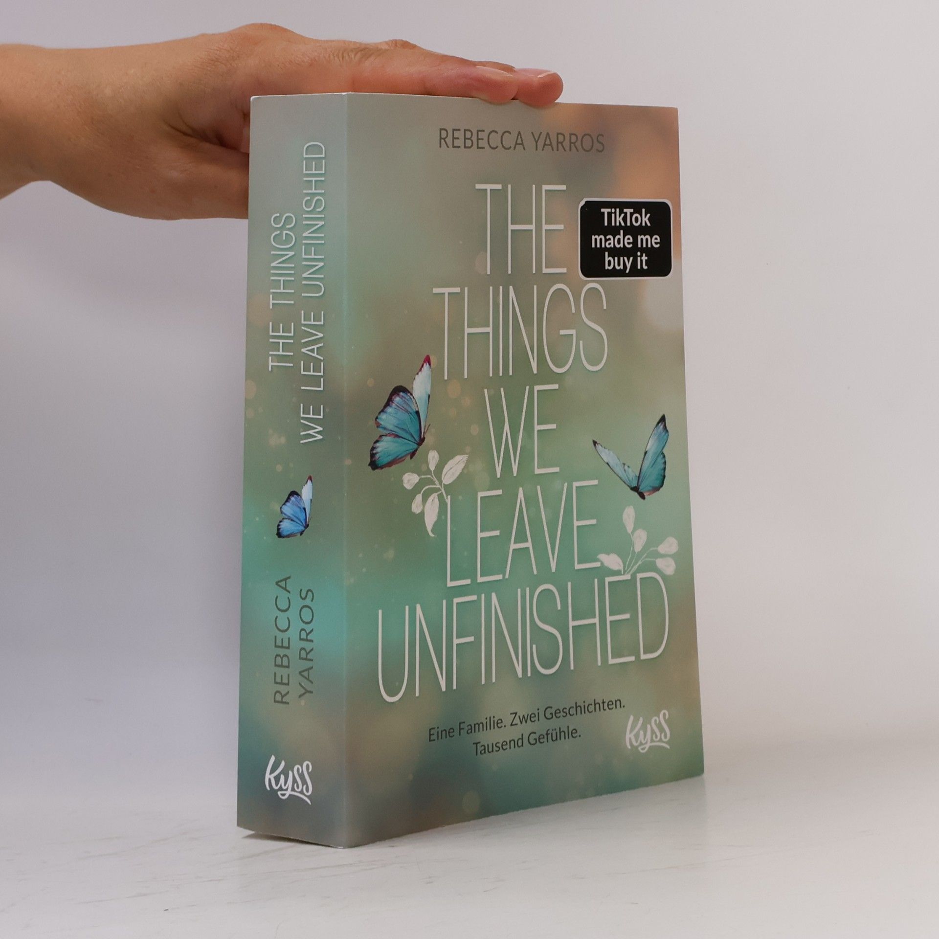 Rebecca Yarros The Things we leave unfinished