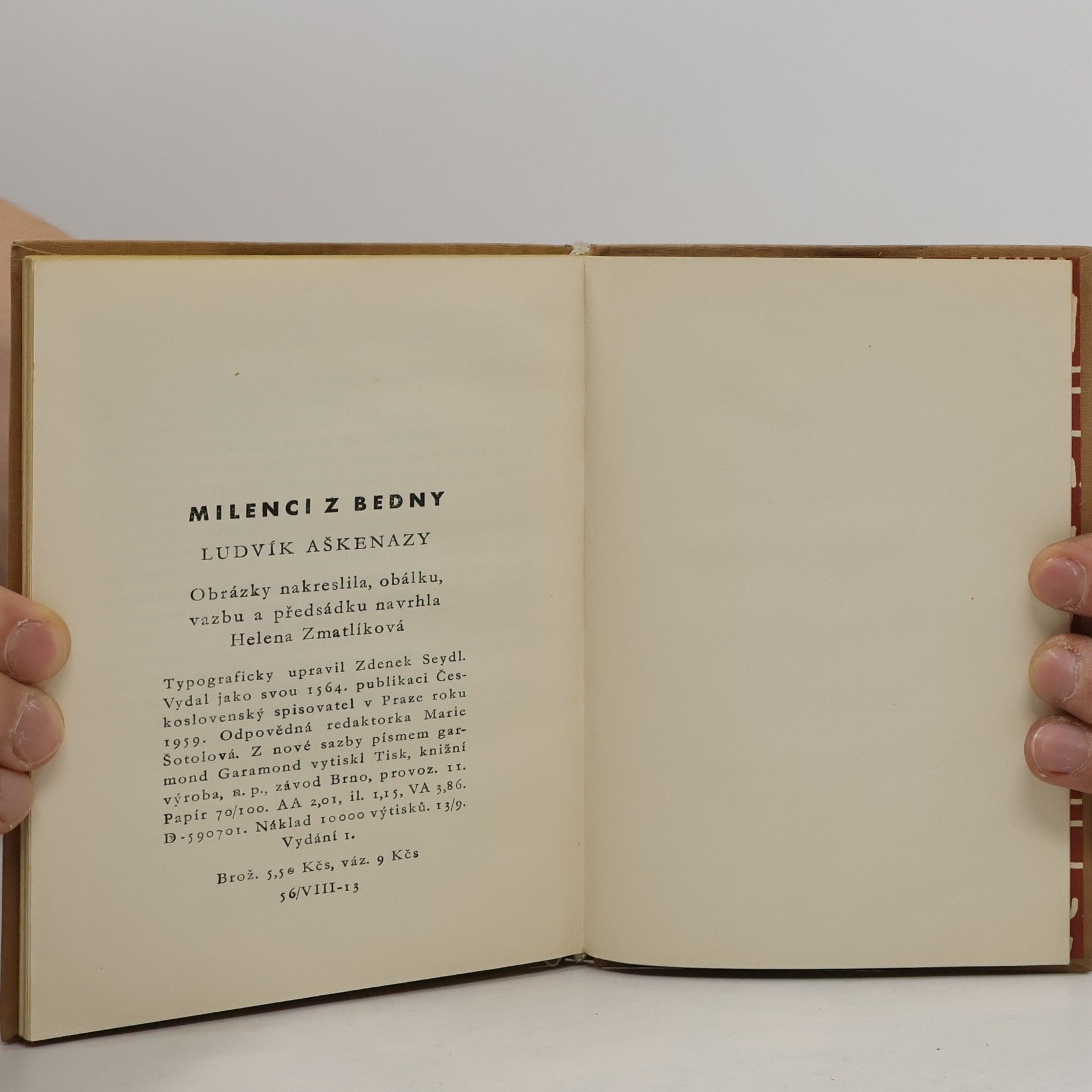 Ludvík Aškenazy Milenci z bedny