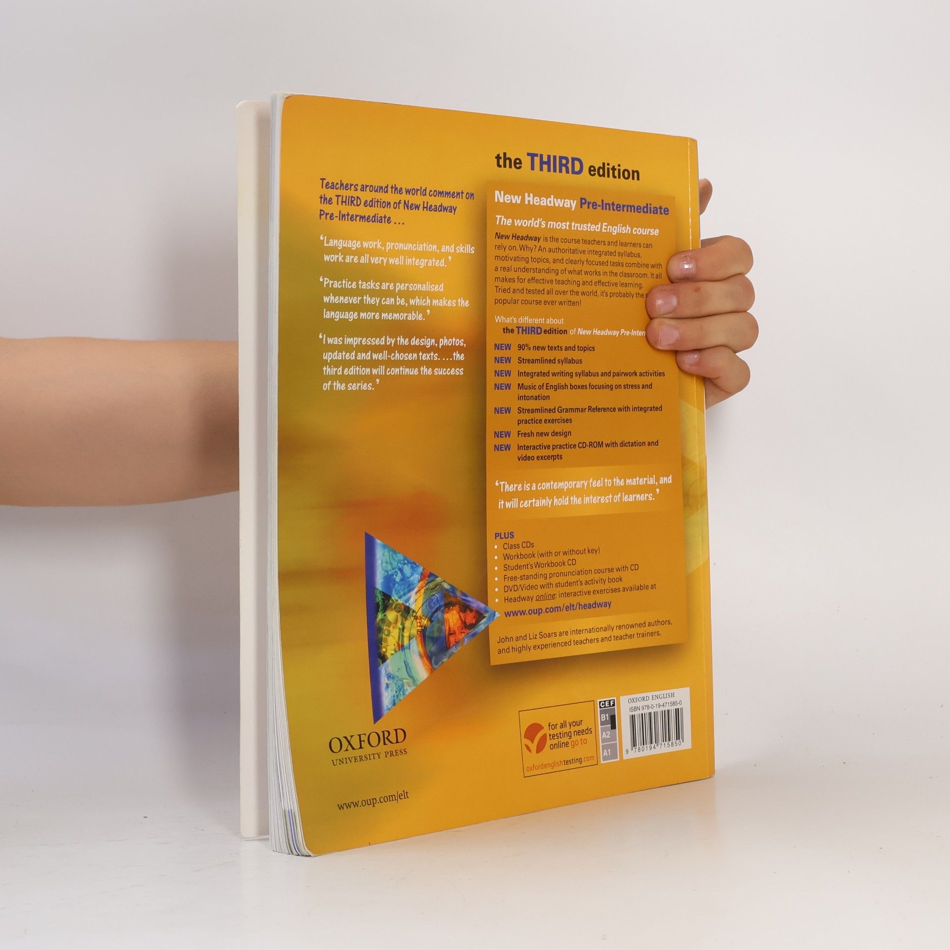 John Soars New Headway - The Third Edition: Pre-intermediate. Student's book