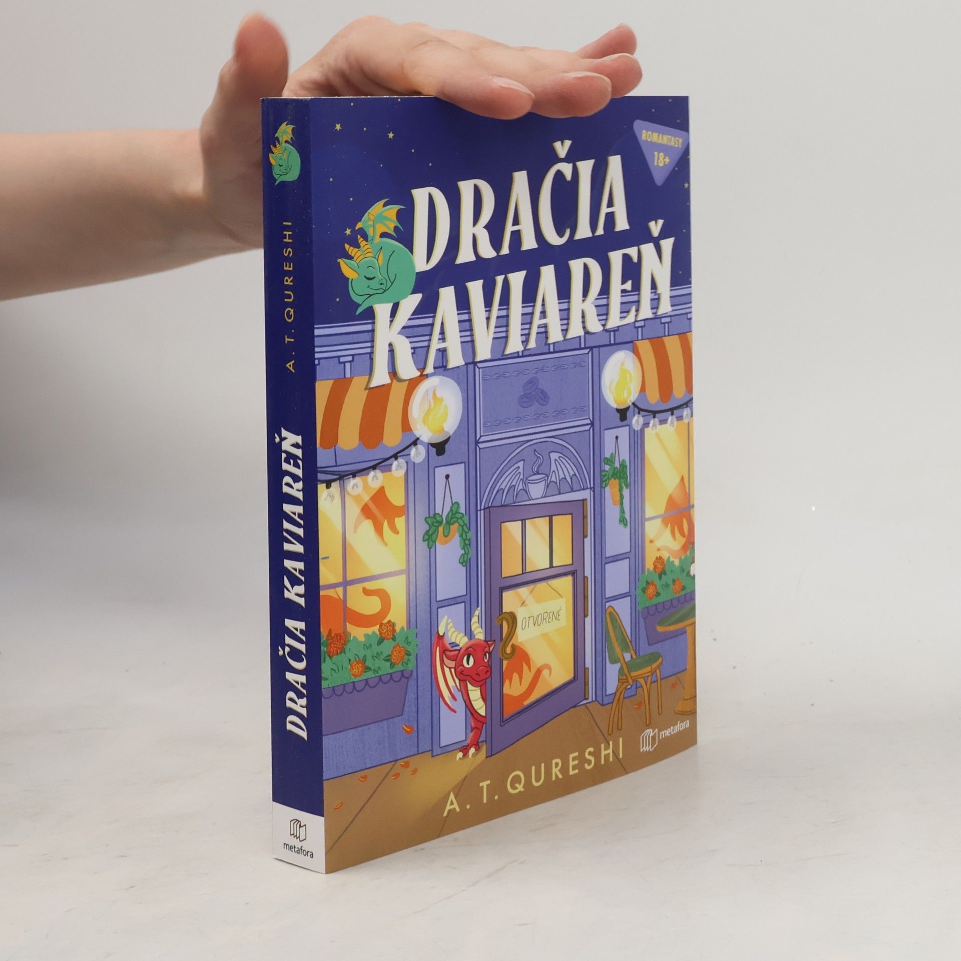 Aamna T. Qureshi Dračia kaviareň