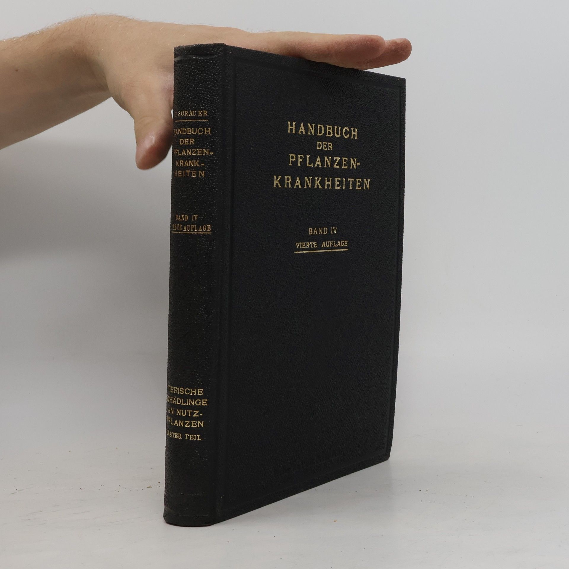 Handbuch der Pflanzenkrankheiten IV.