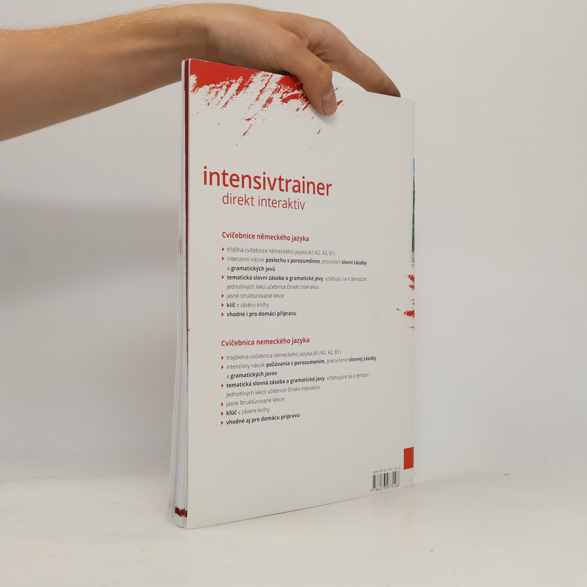 Tomáš Černý Intensivtrainer 1 : direkt interaktiv : cvičebnice německého jazyka = cvičebnica nemeckého jazyka