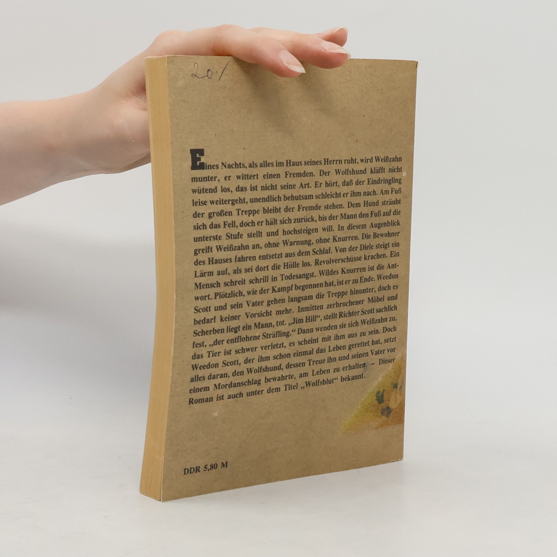 Jack London Weisszahn, der Wolfshund