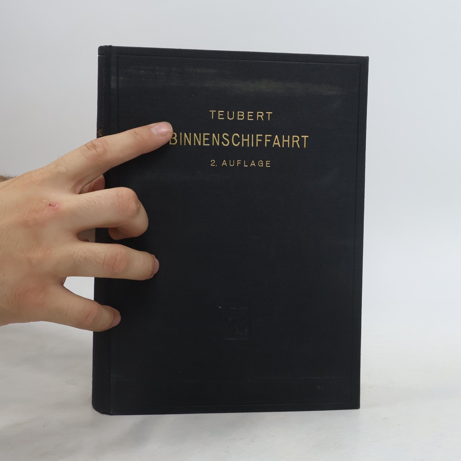 Oskar Teubert Die Binnenschiffahrt