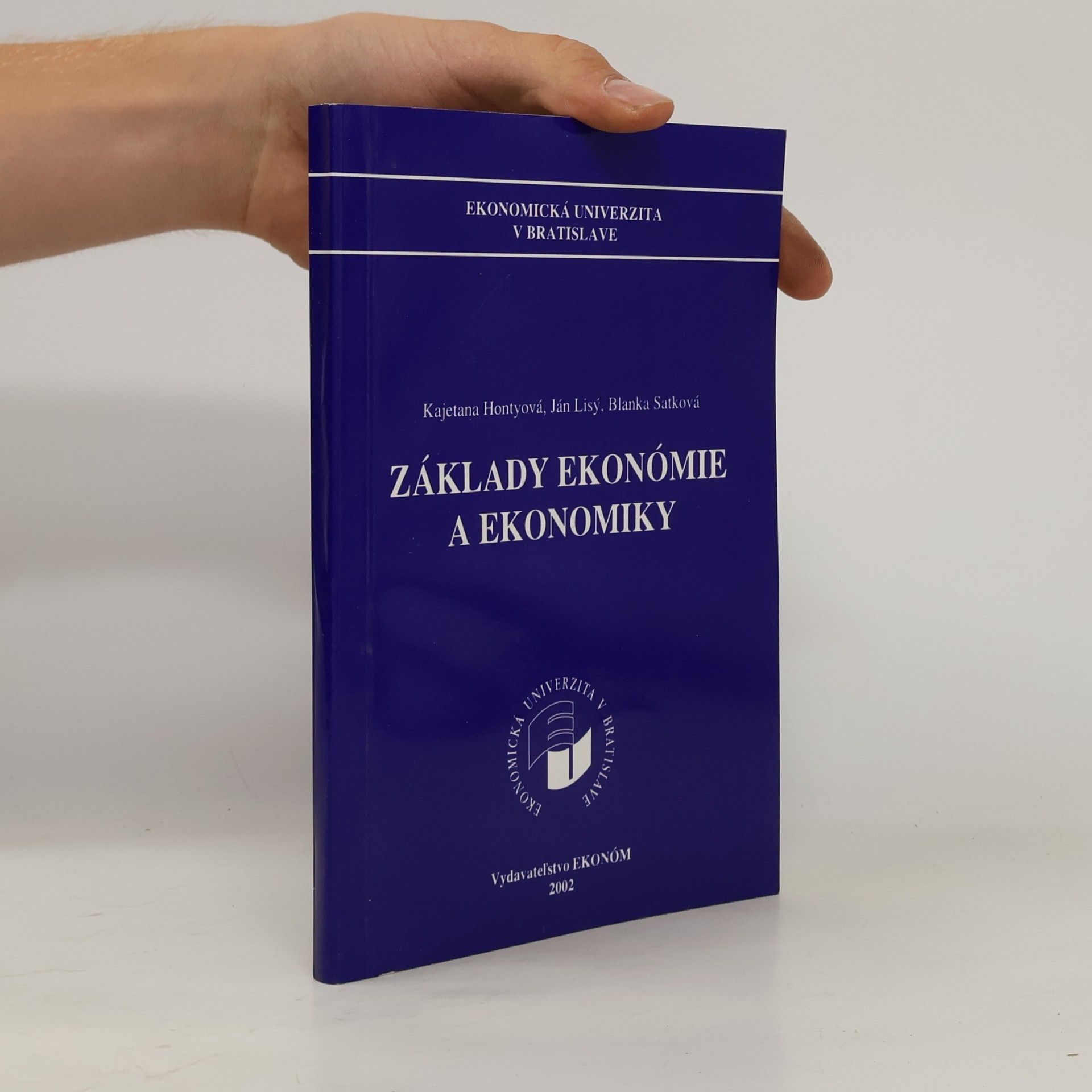 Ján Lisý Základy ekonómie a ekonomiky