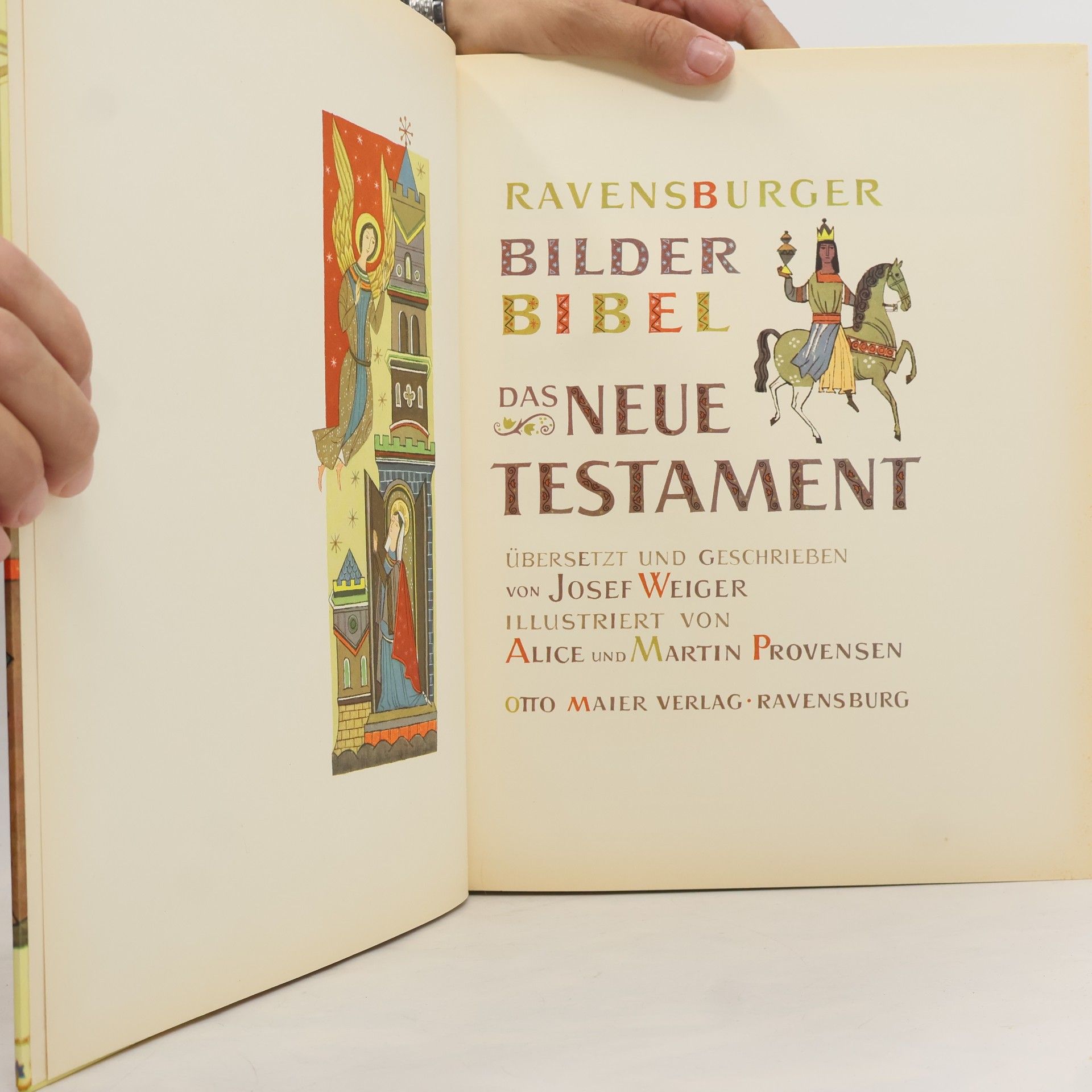 Josef Weiger Ravensburger Bilderbibel. Das Neue Testament