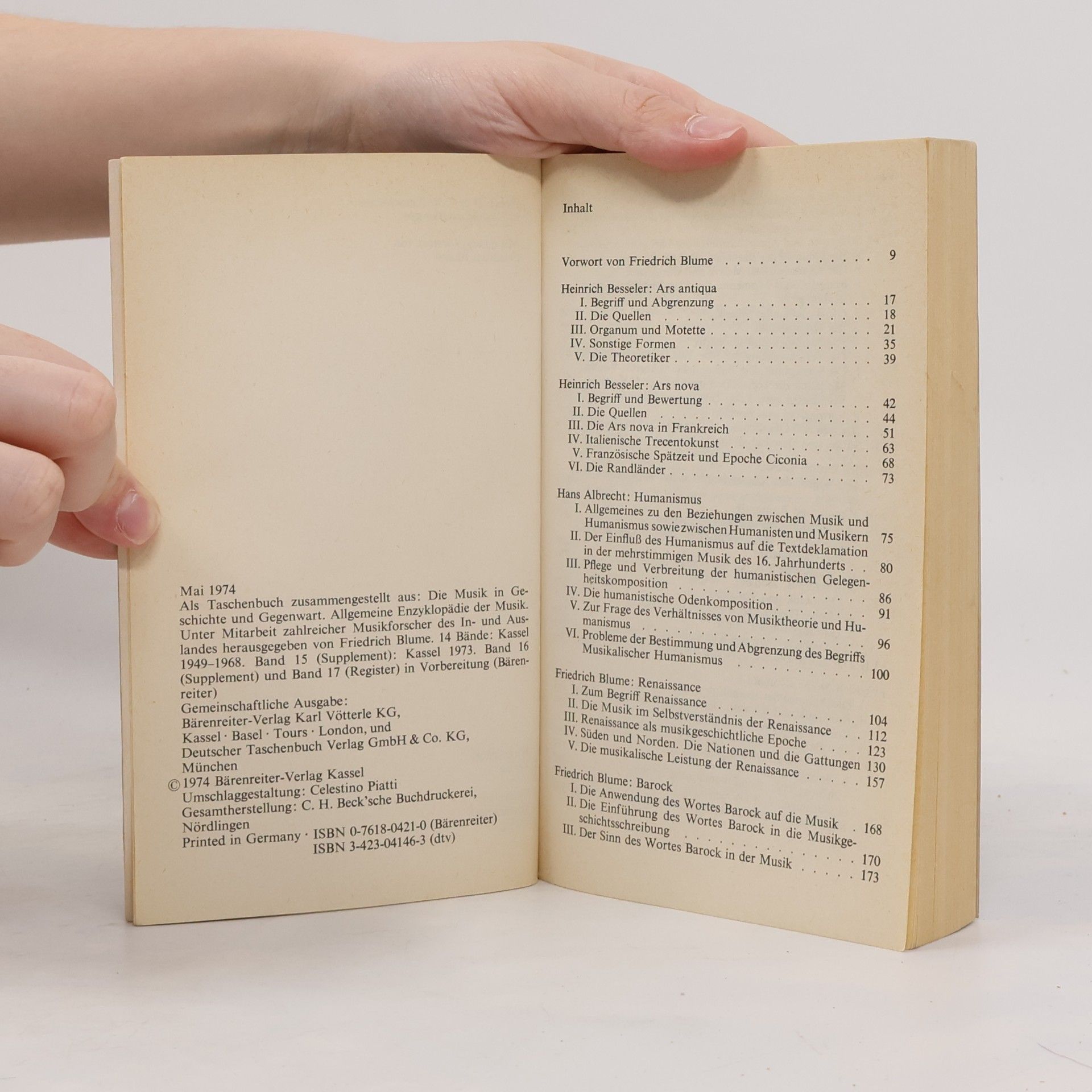Autorenkollektiv Epochen der Musikgeschichte