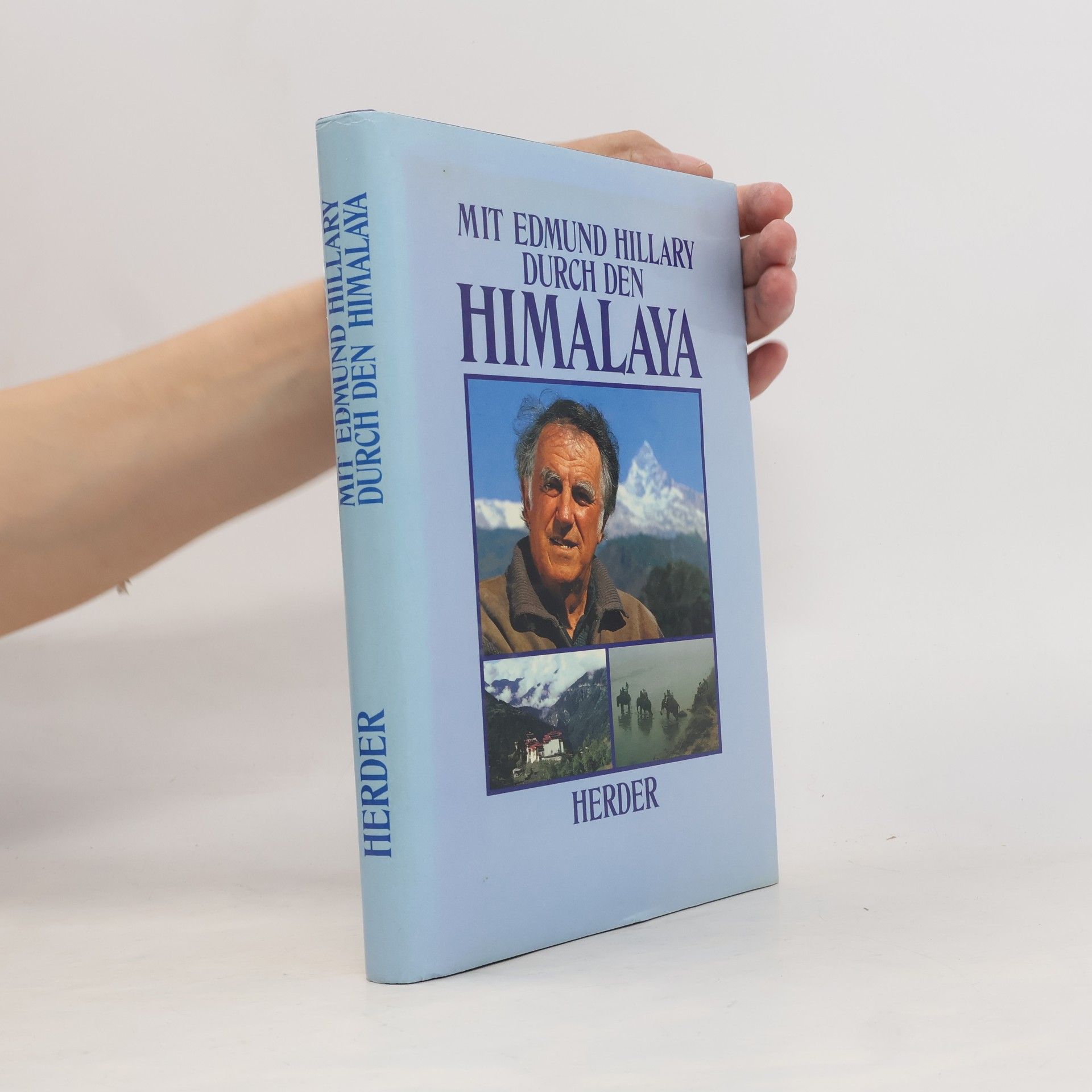 Gerhard Dambmann Mit Edmund Hillary durch den Himalaya