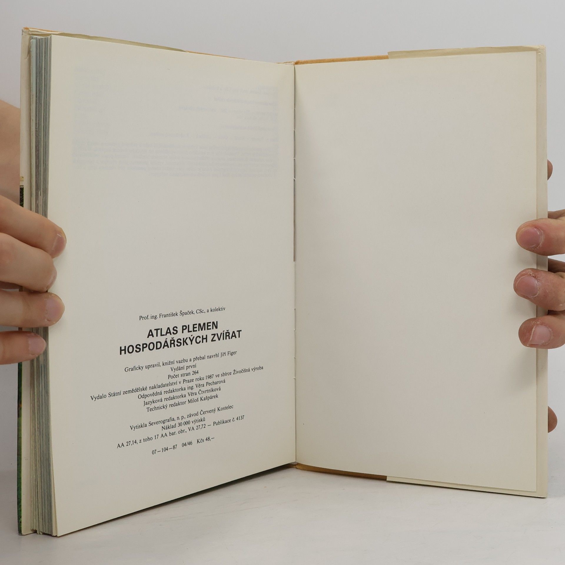 František Burda Atlas plemen hospodářských zvířat