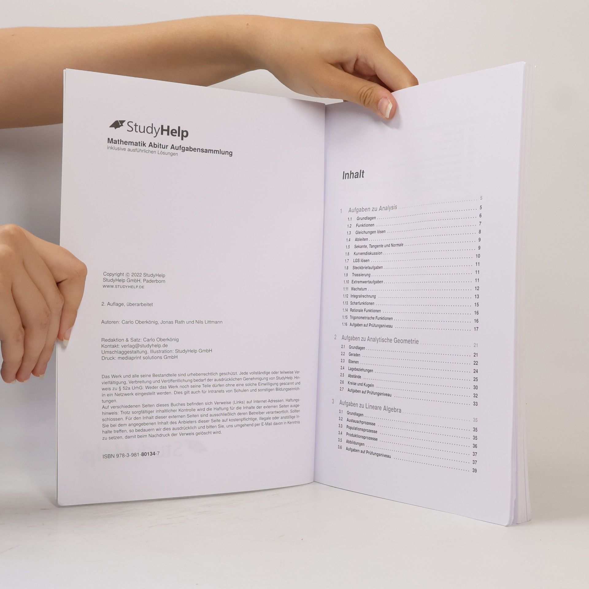 Daniel Jung Mathematik Abitur Aufgabensammlung