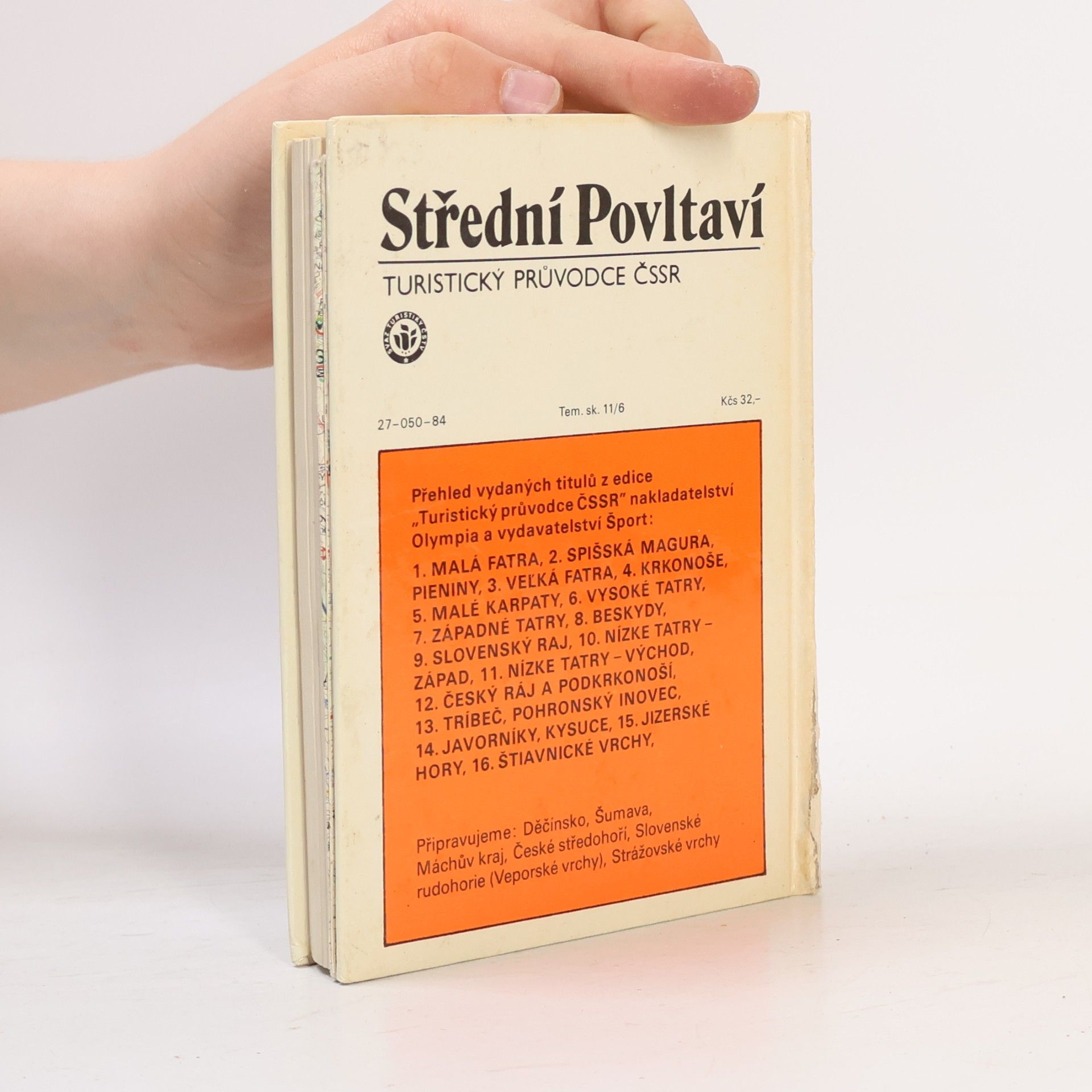 Various authors Střední Povltaví. Turistický průvodce ČSSR